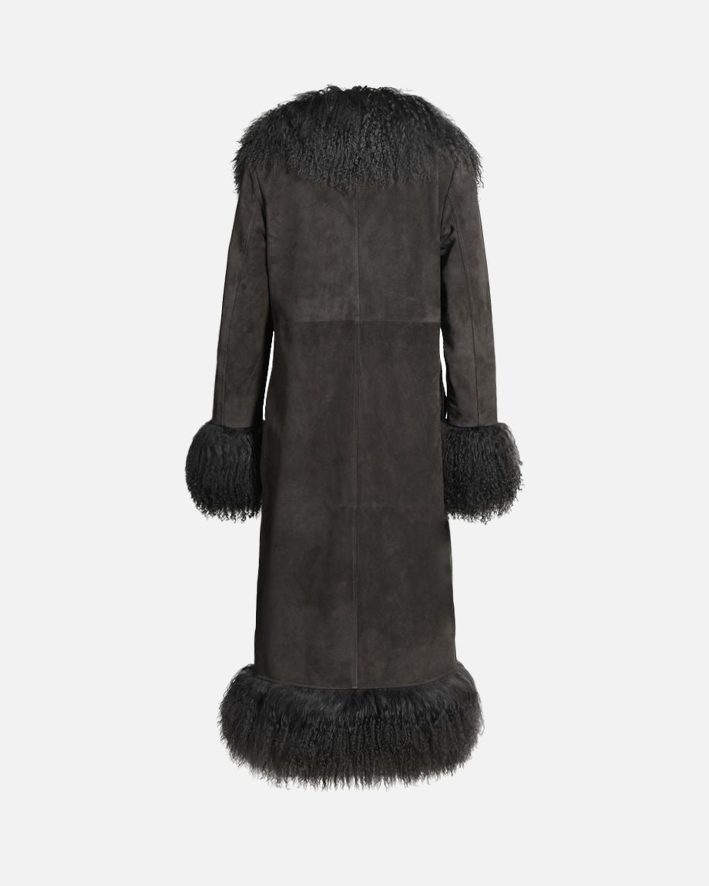 Dorothy Suede Maxi Coat