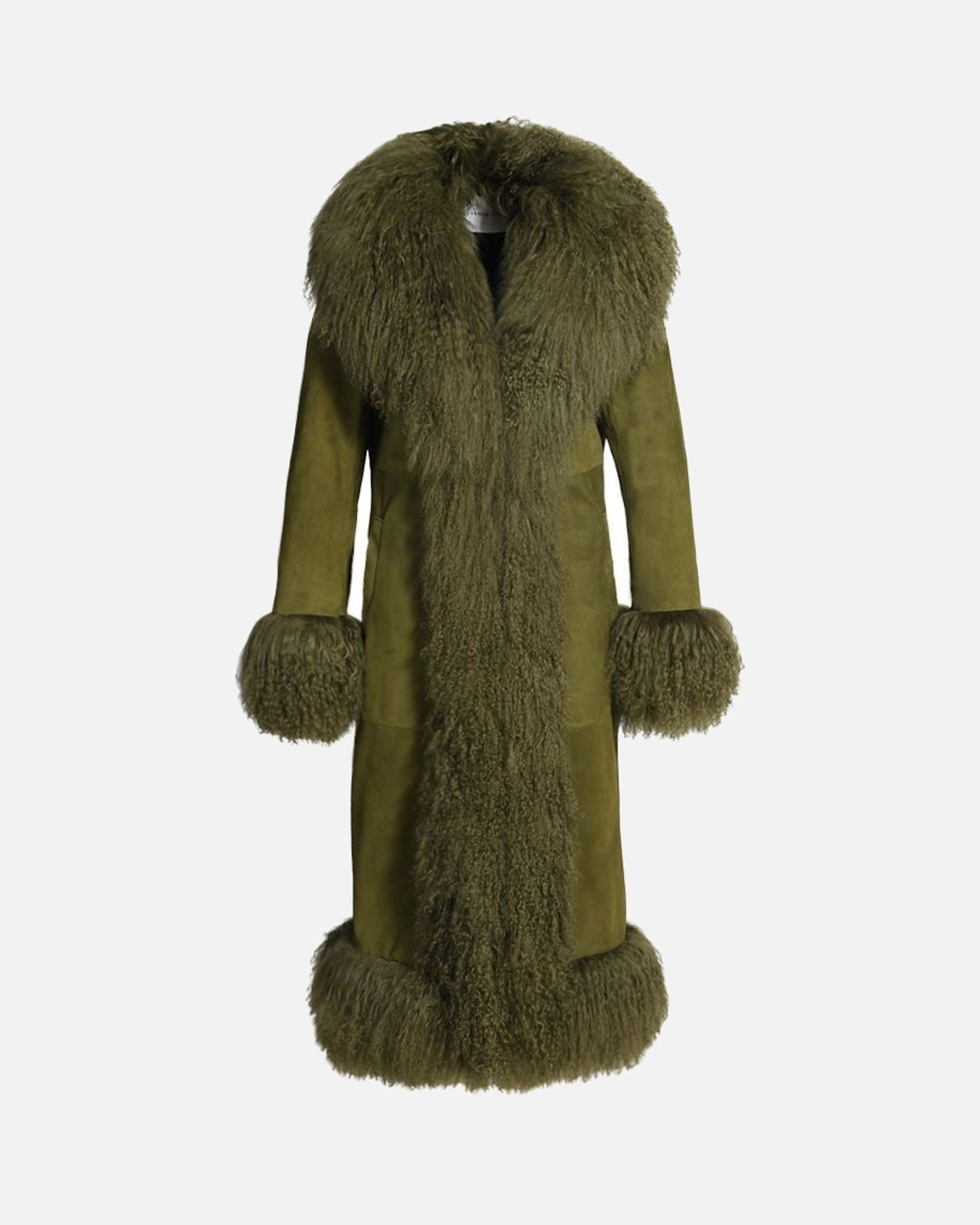 Dorothy Suede Maxi Coat