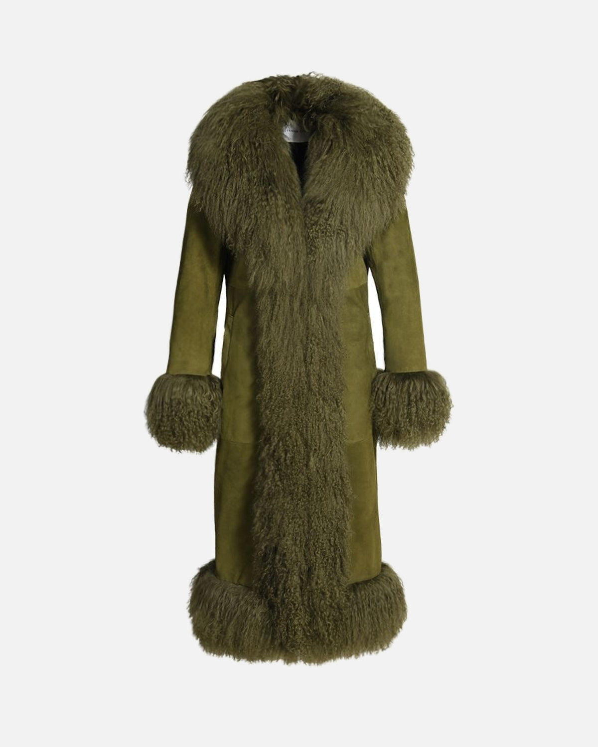 Dorothy Suede Maxi Coat