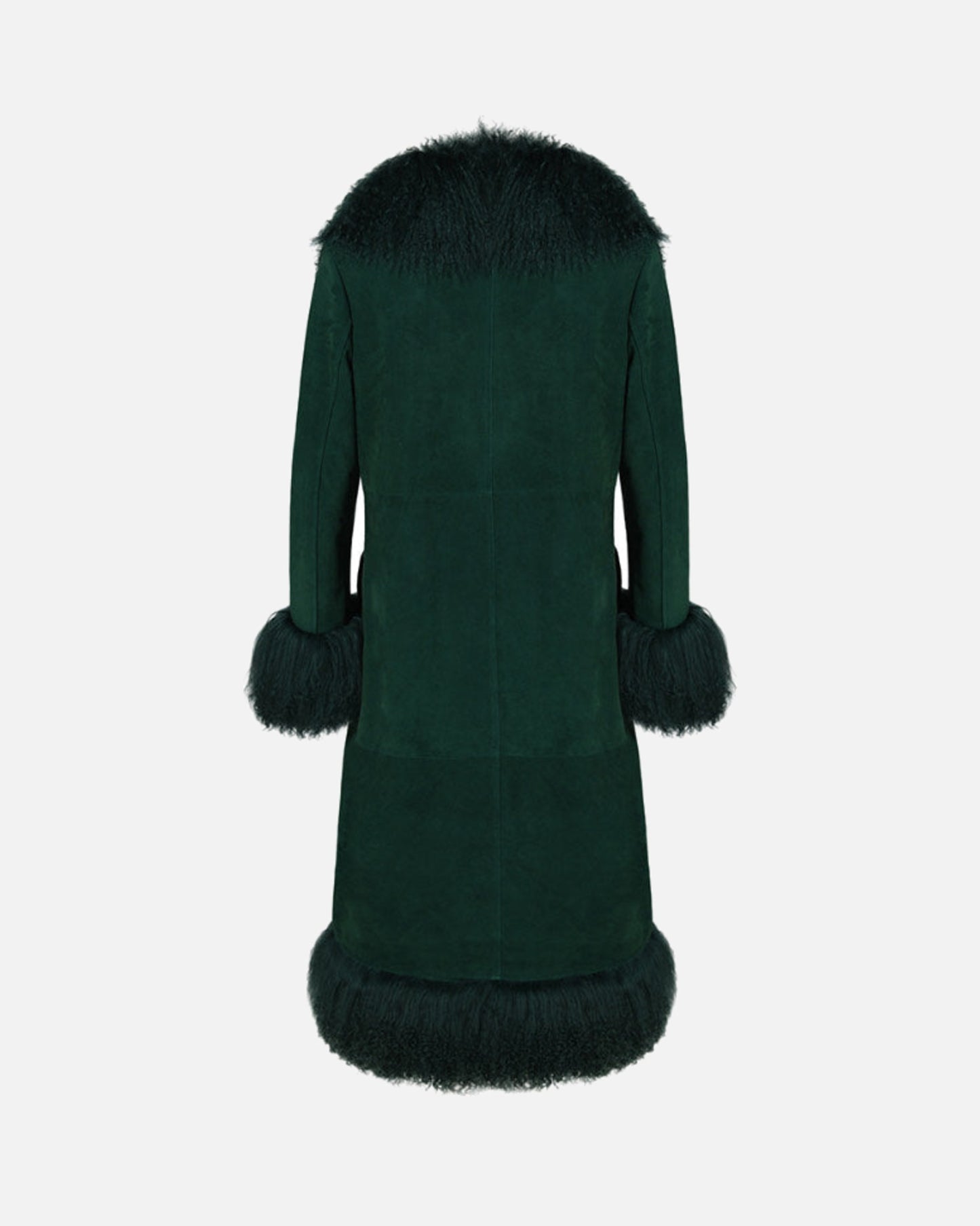 Dorothy Suede Maxi Coat