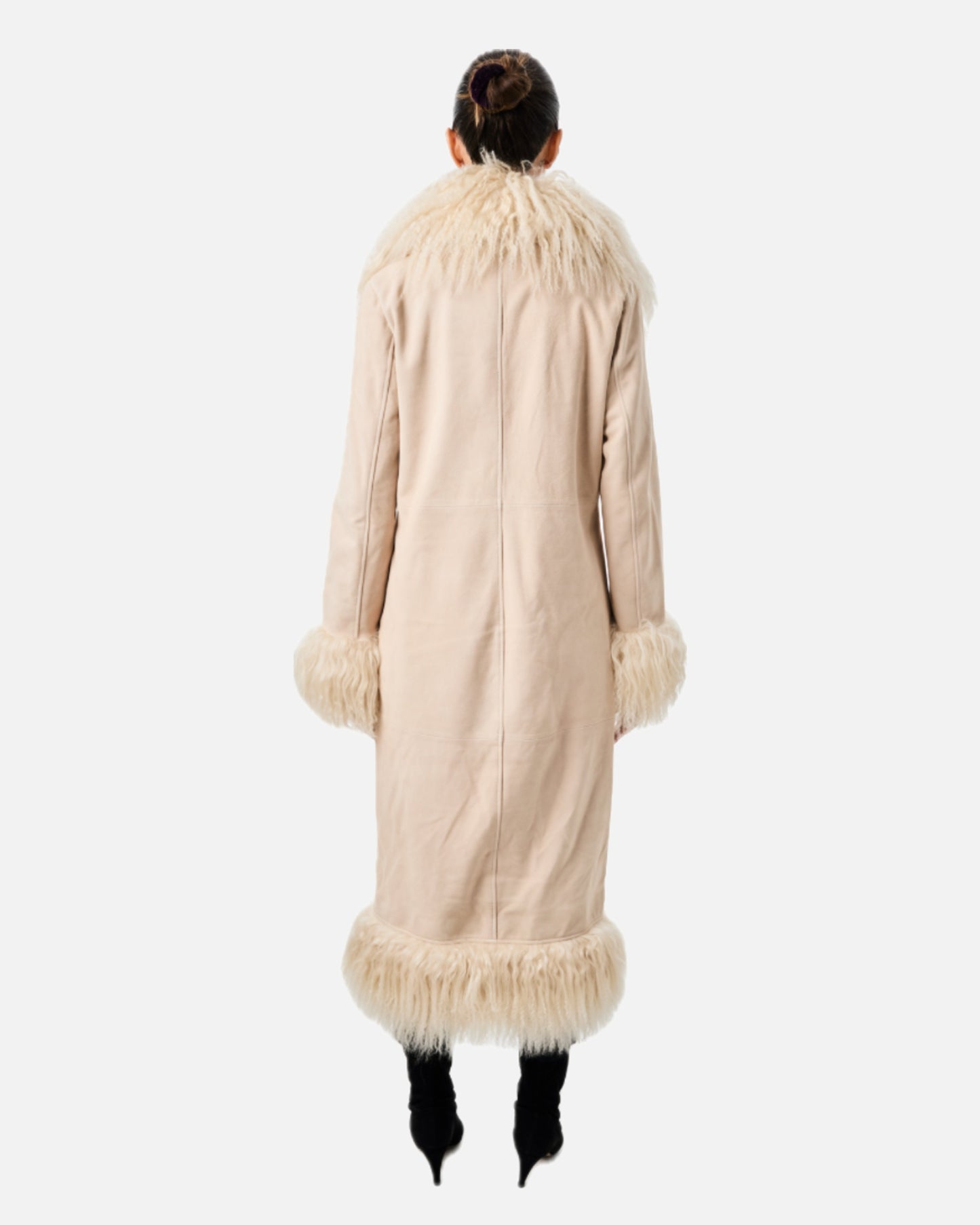 Dorothy Suede Maxi Coat