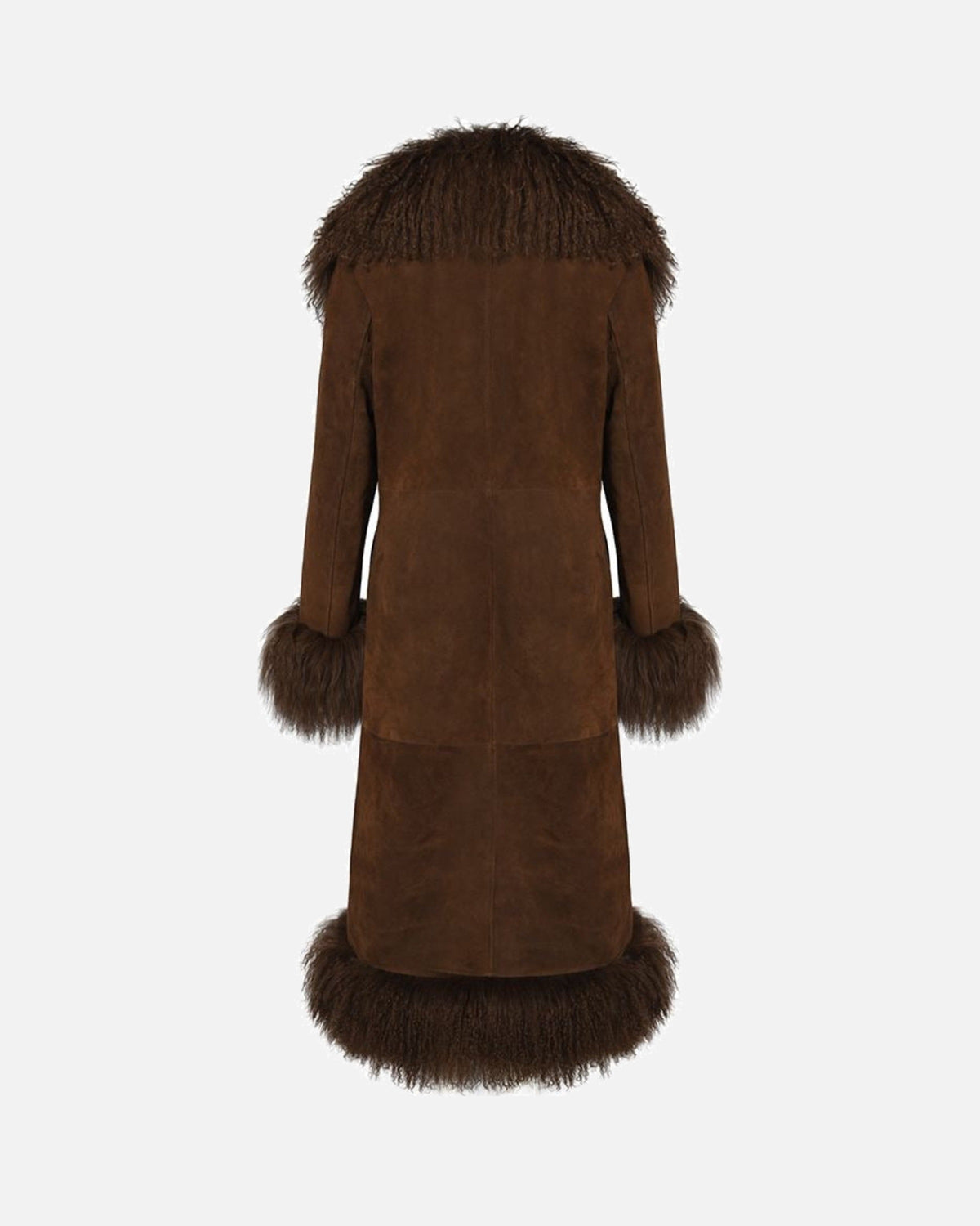 Dorothy Suede Maxi Coat