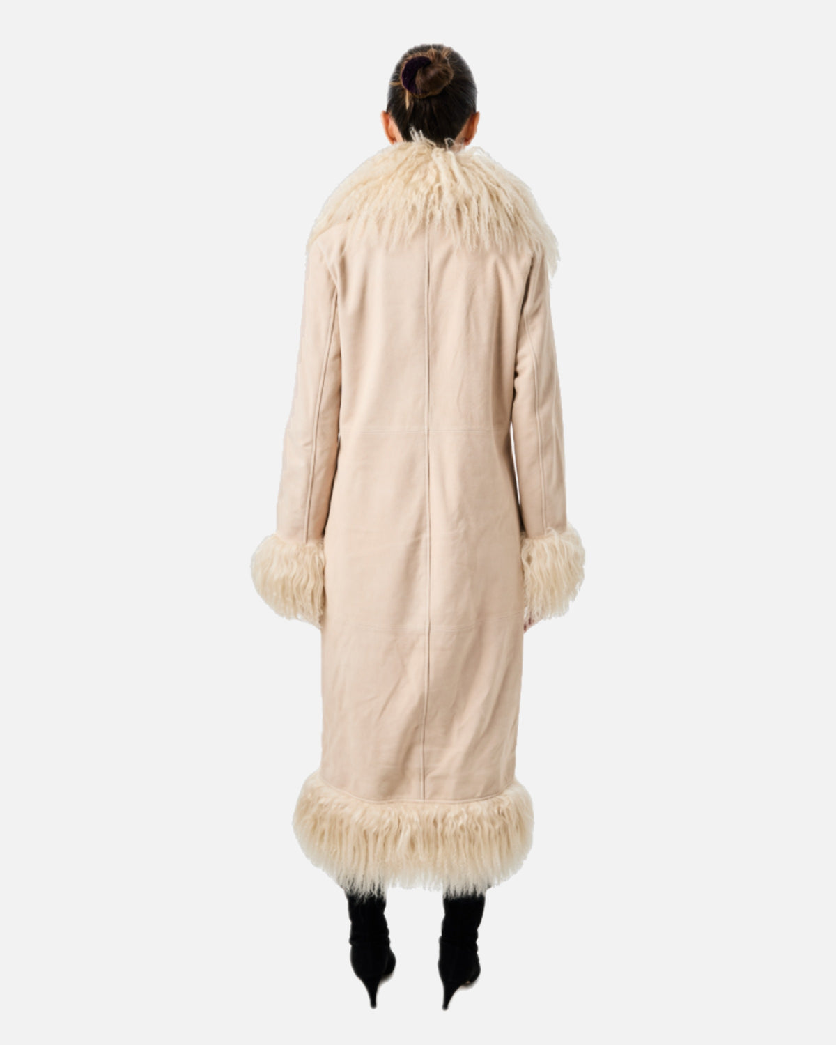 Dorothy Suede Maxi Coat