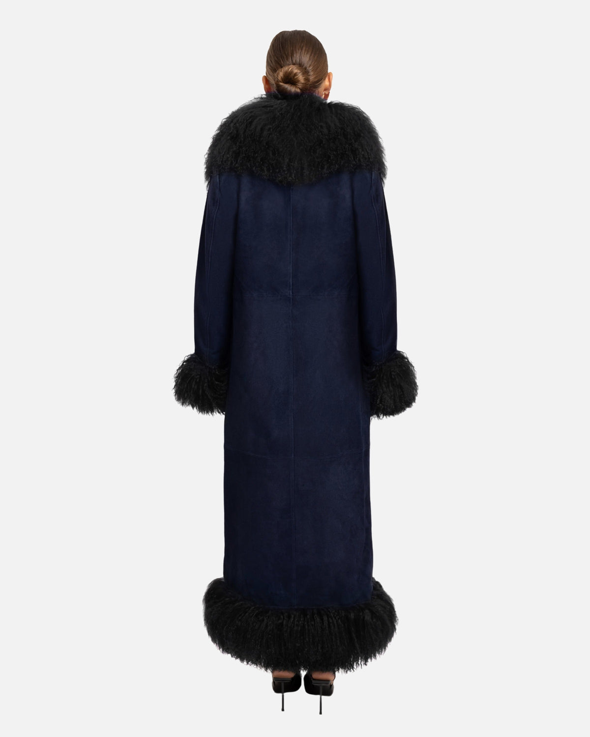 Dorothy Suede Maxi Coat