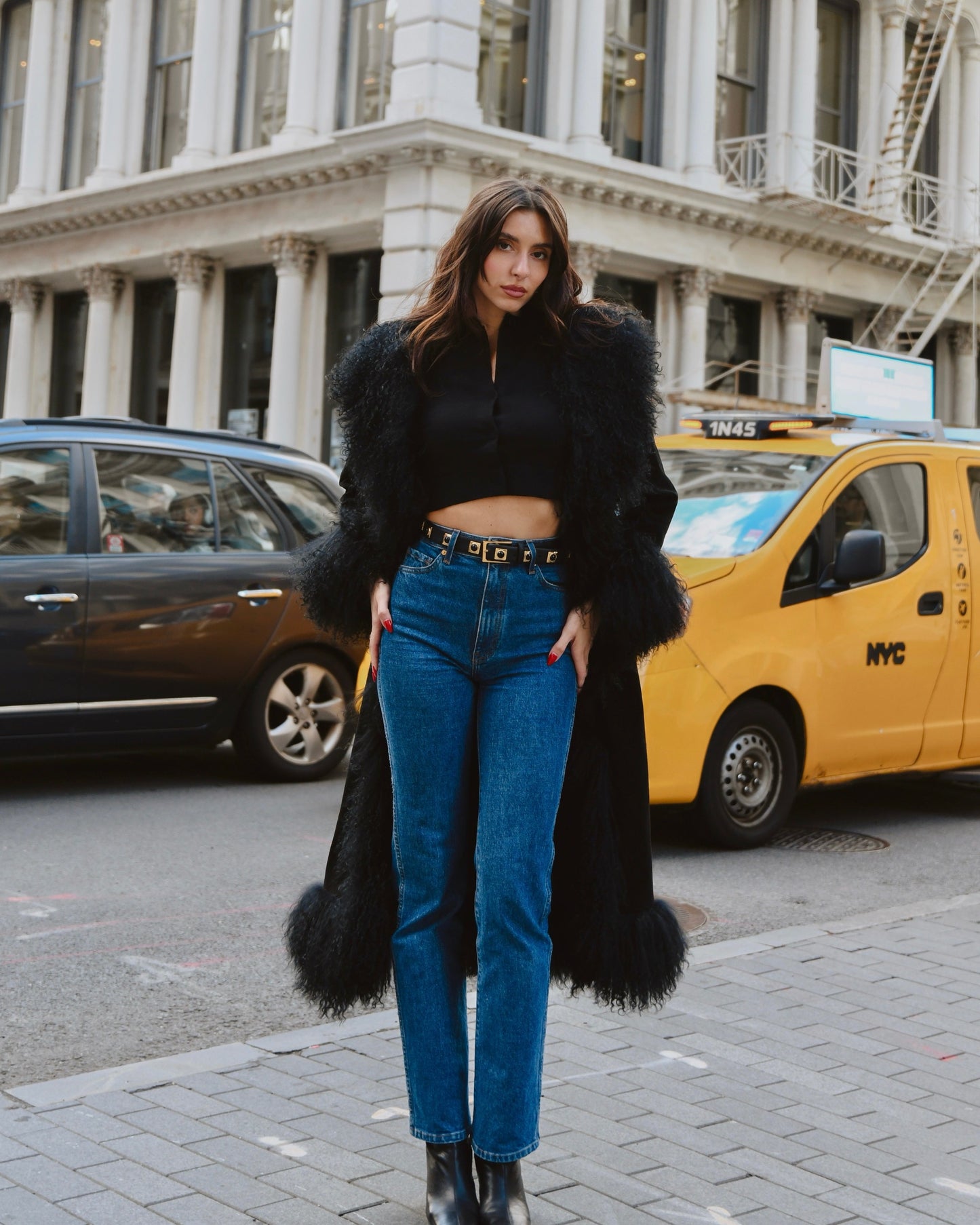 Dorothy Suede Maxi Coat