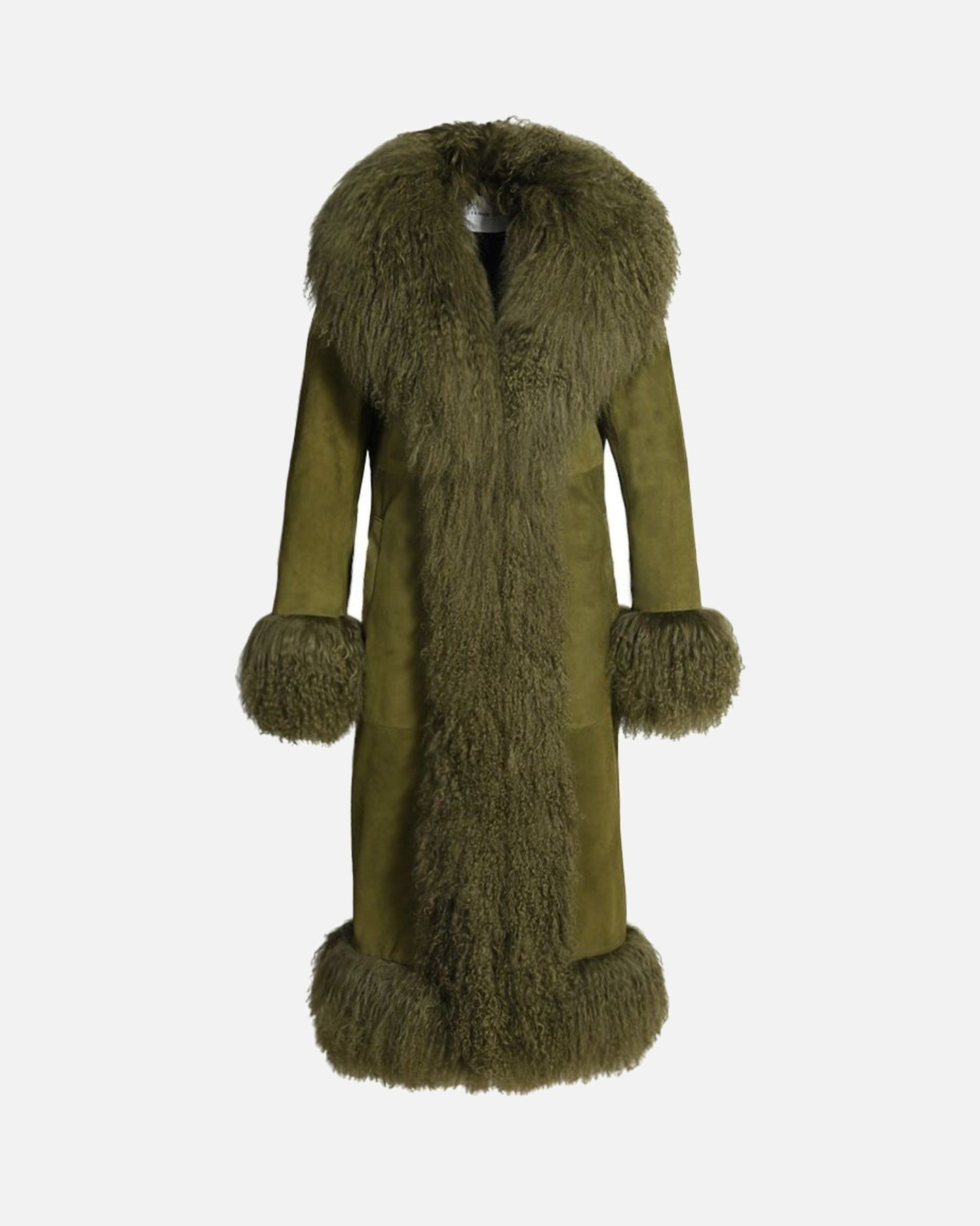 Dorothy Suede Maxi Coat