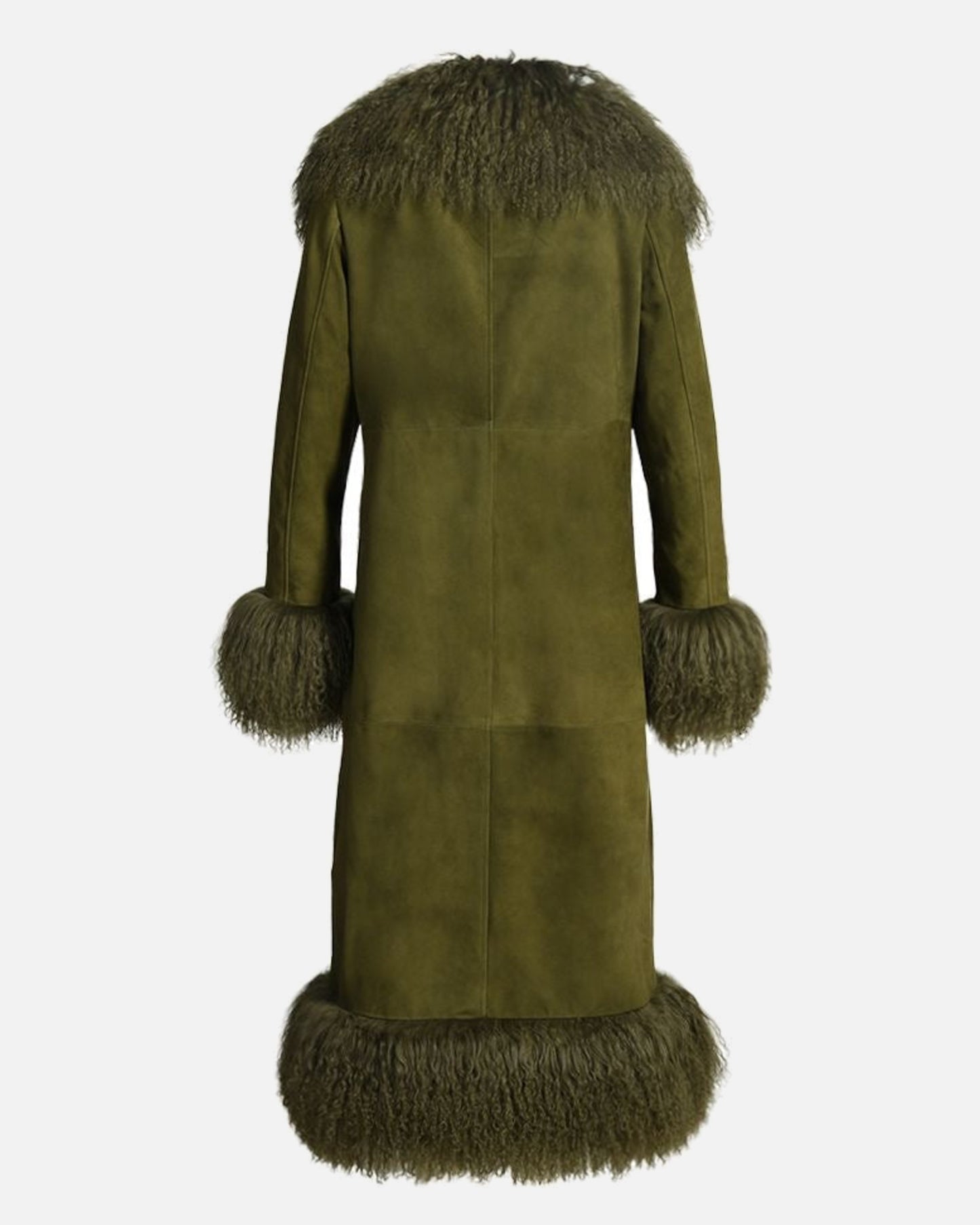 Dorothy Suede Maxi Coat