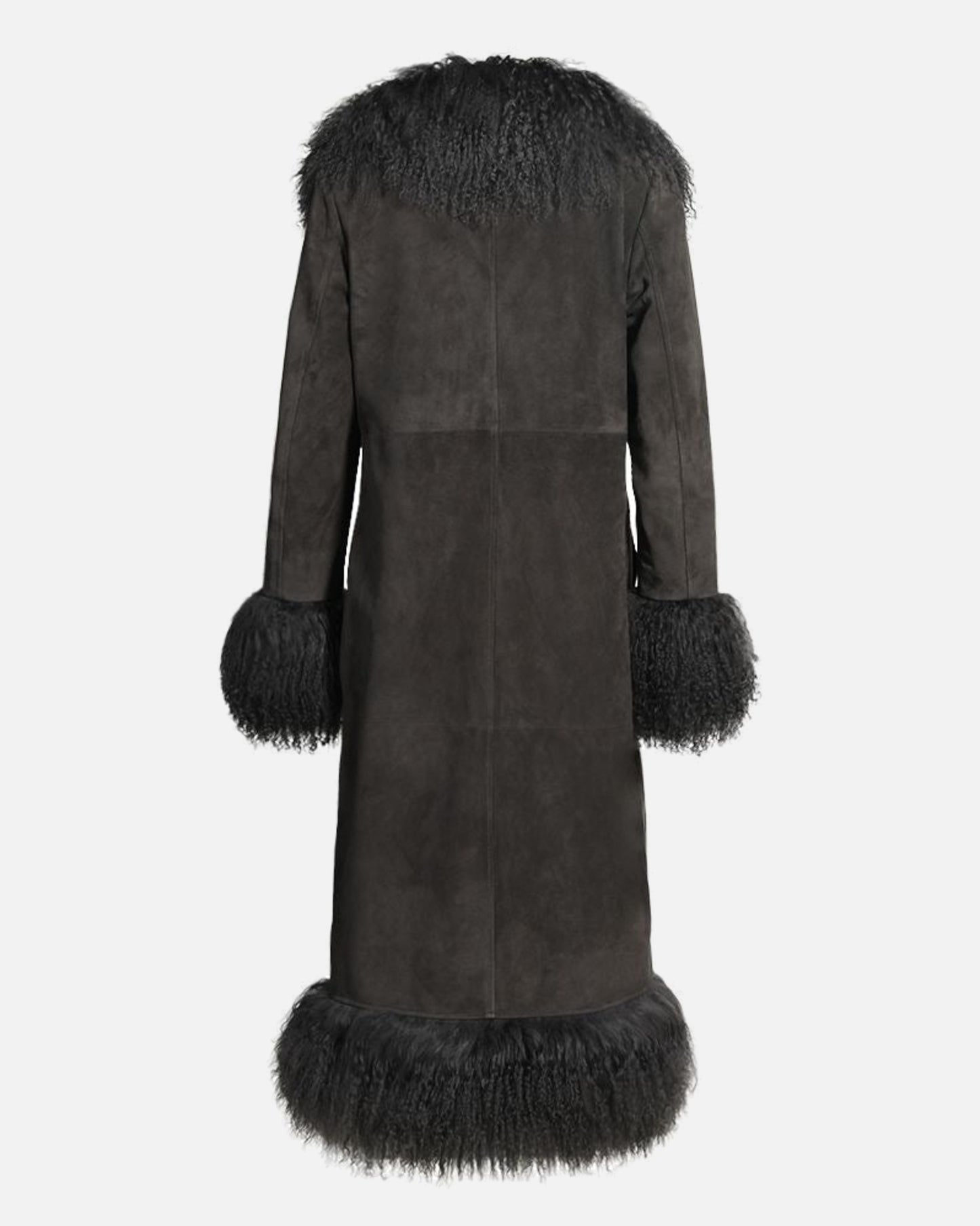 Dorothy Suede Maxi Coat