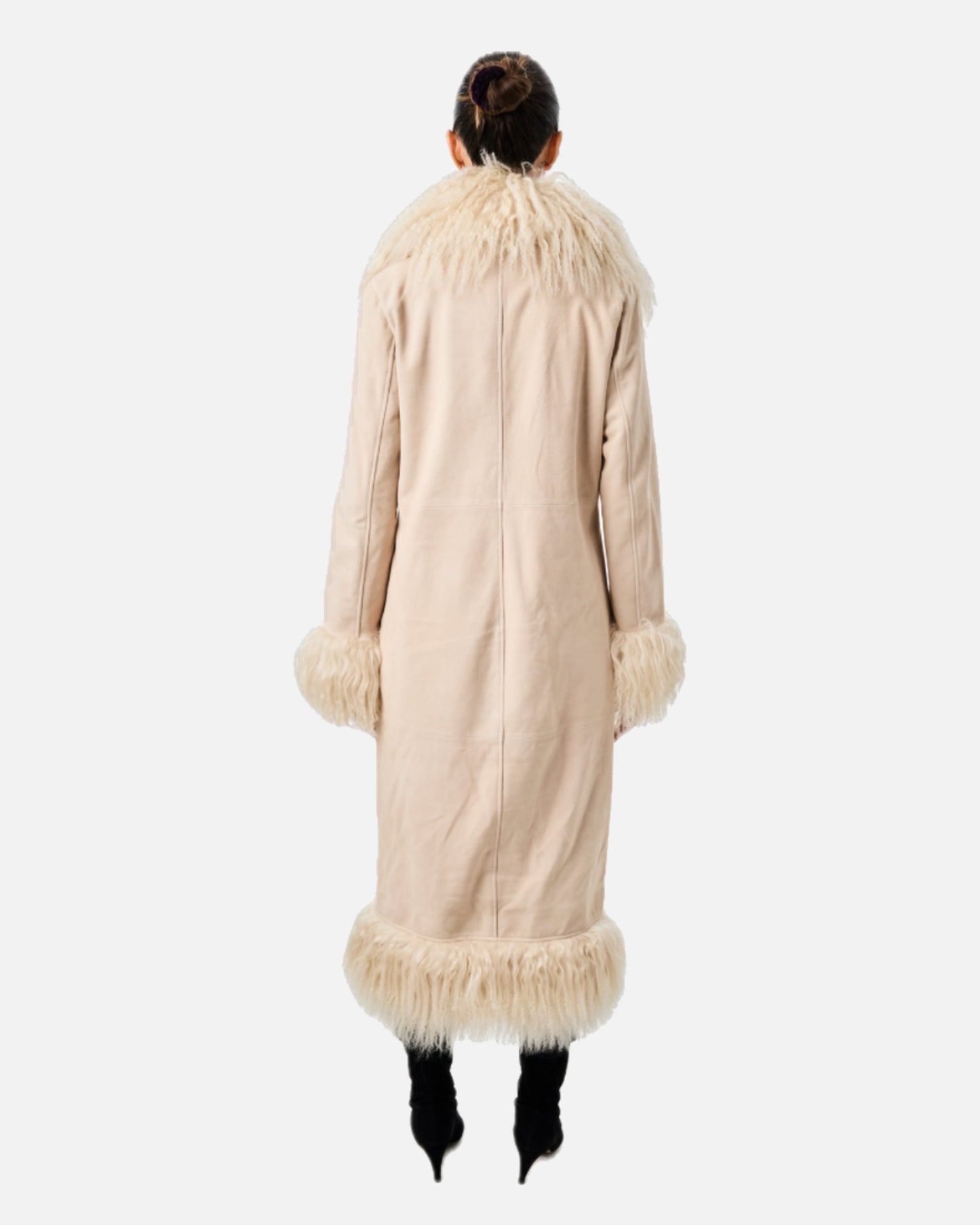 Dorothy Suede Maxi Coat