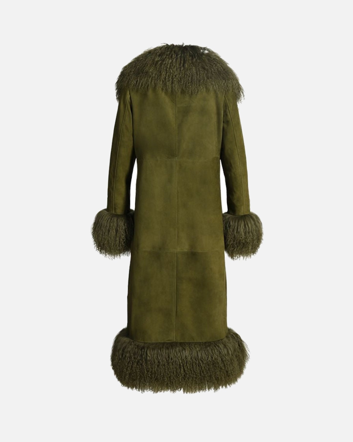 Dorothy Suede Maxi Coat