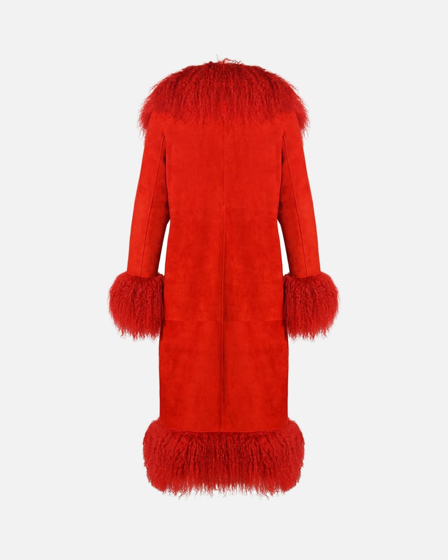 Dorothy Suede Maxi Coat