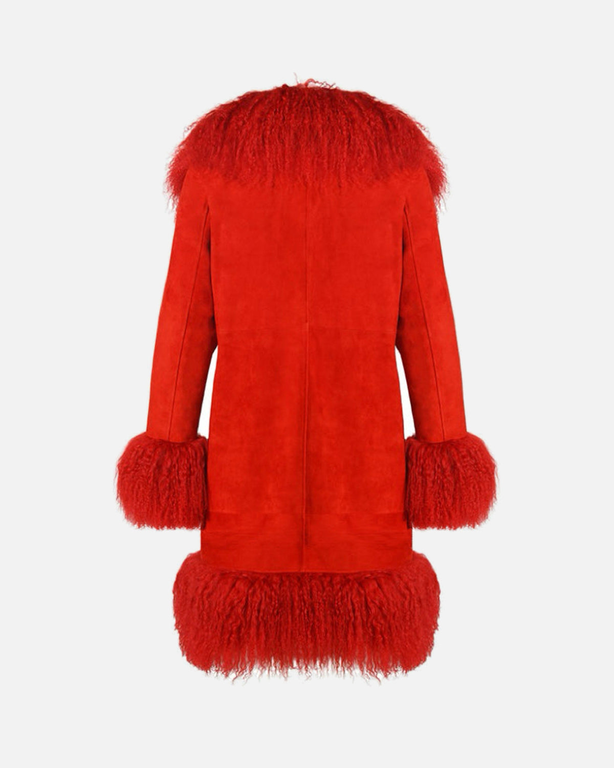 Dorothy Suede Midi Coat