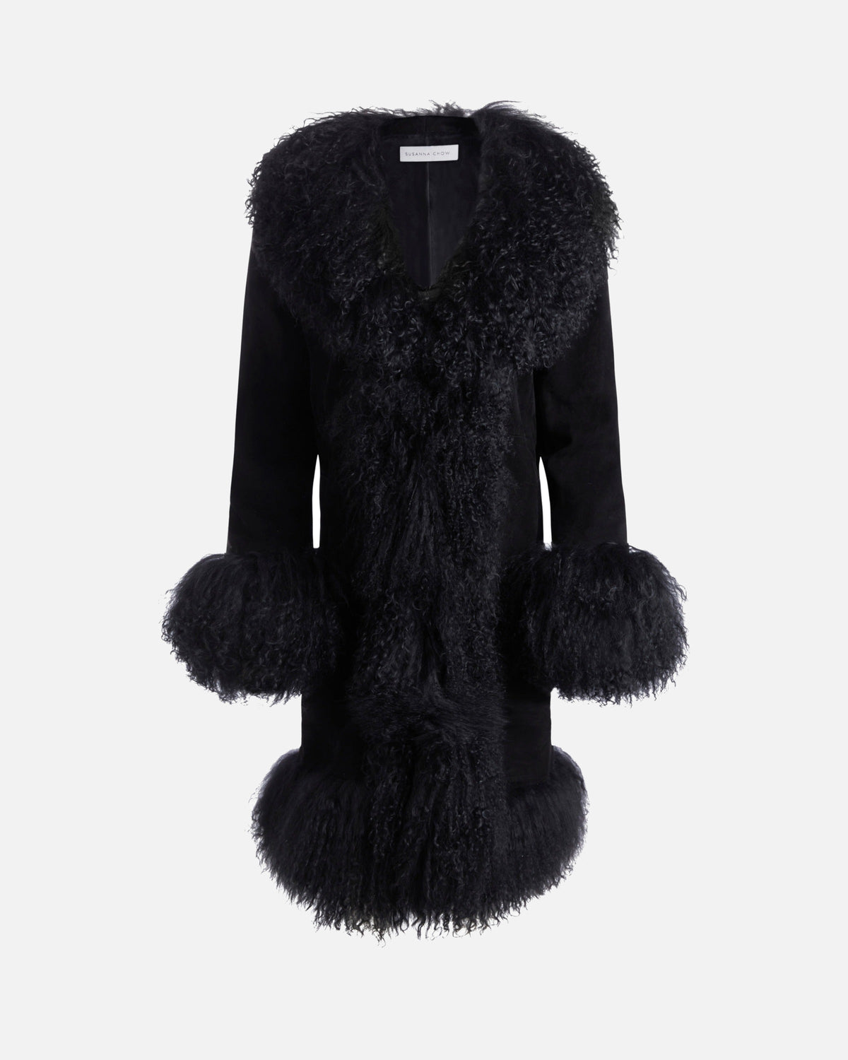 Dorothy Suede Midi Coat