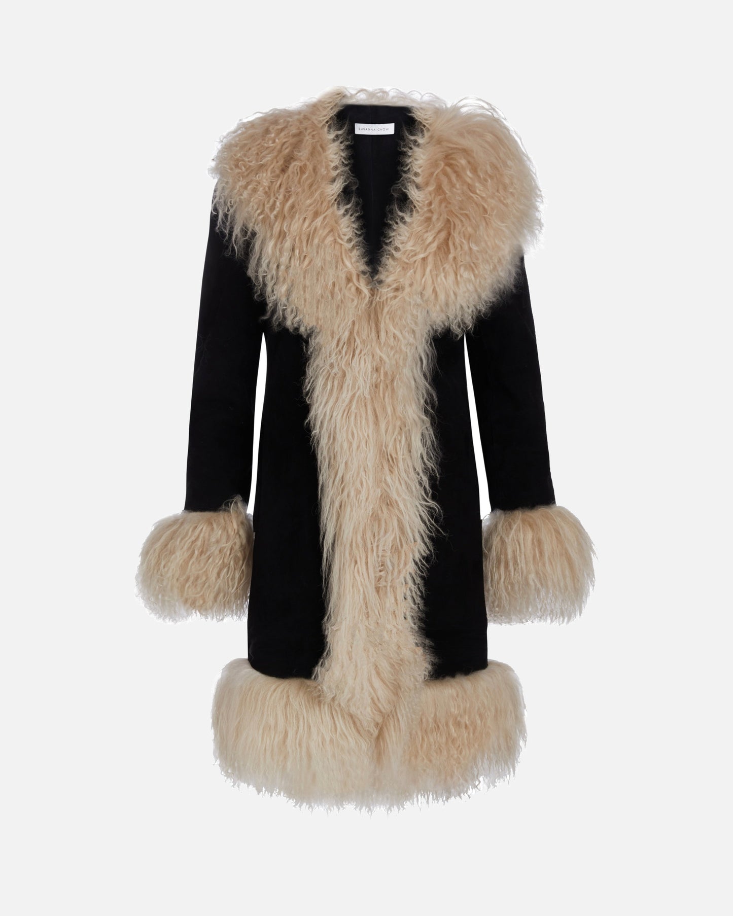 Dorothy Suede Midi Coat