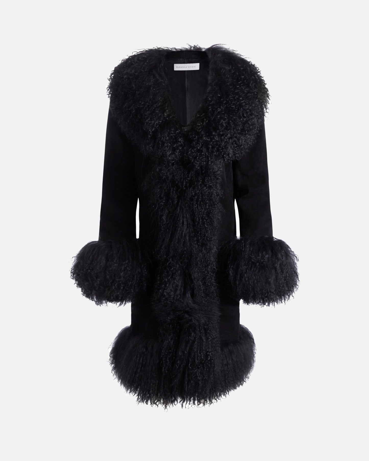 Dorothy Suede Midi Coat