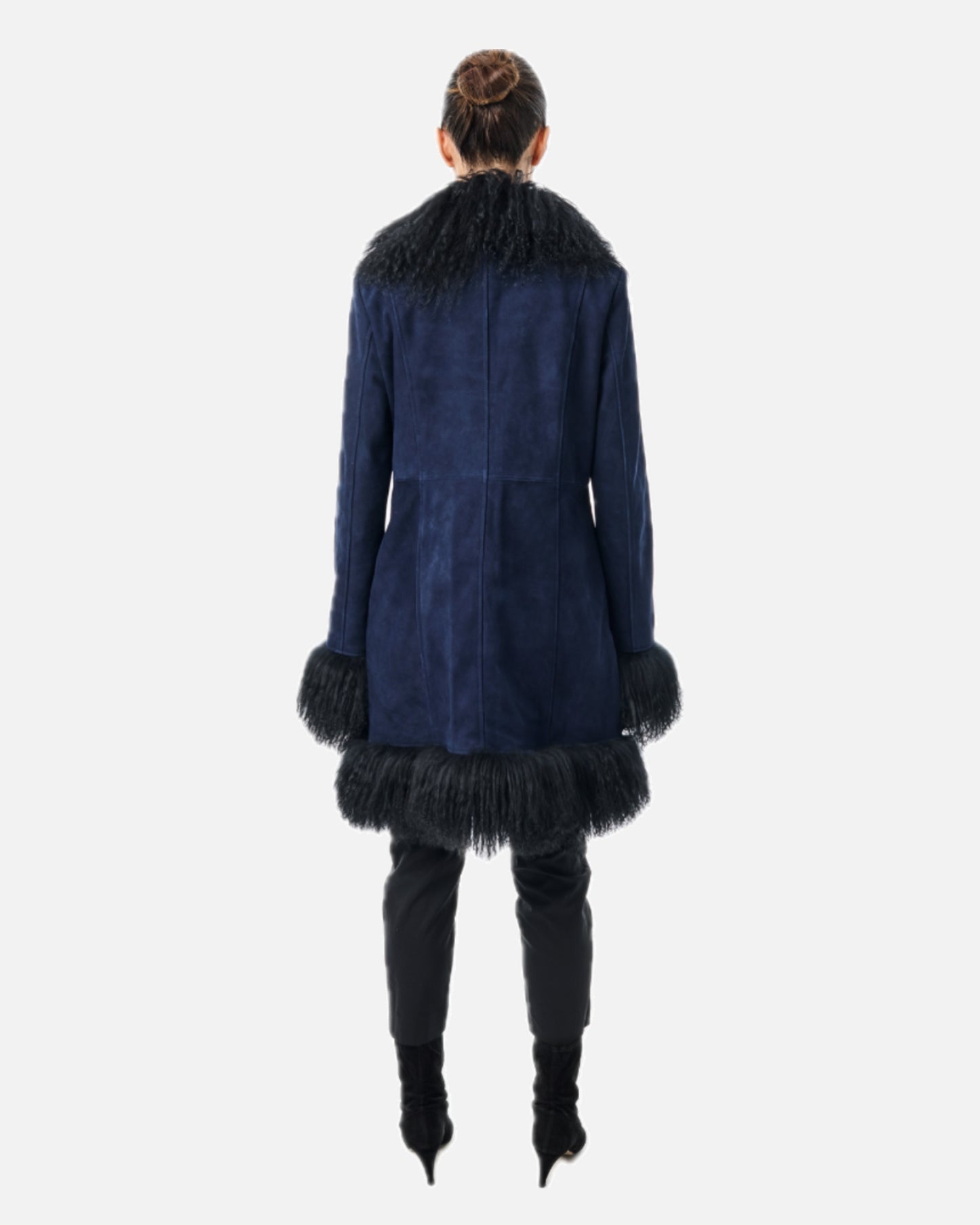 Dorothy Suede Midi Coat
