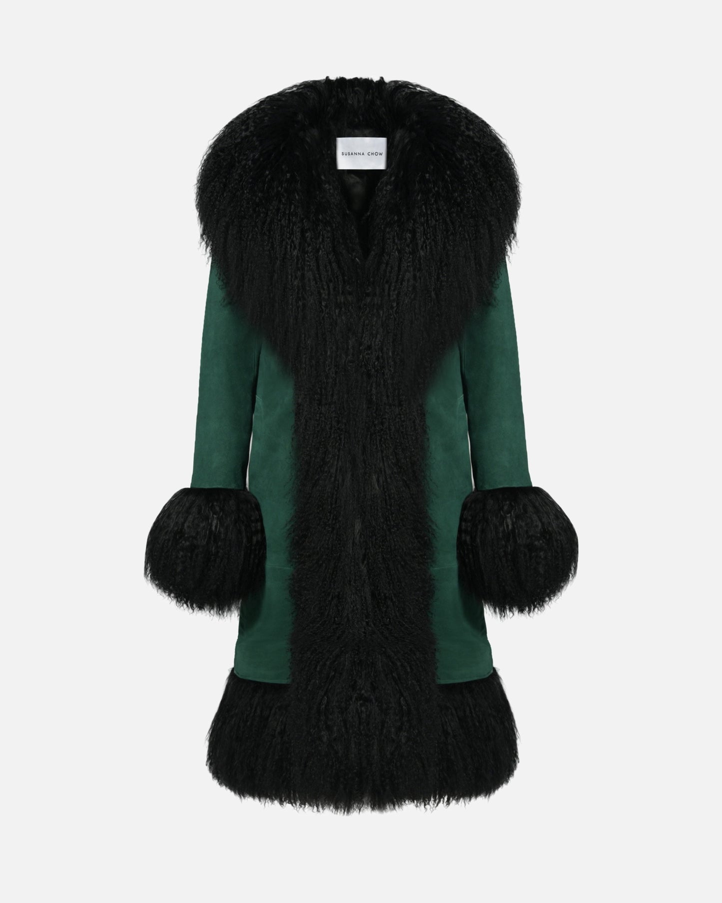 Dorothy Suede Midi Coat