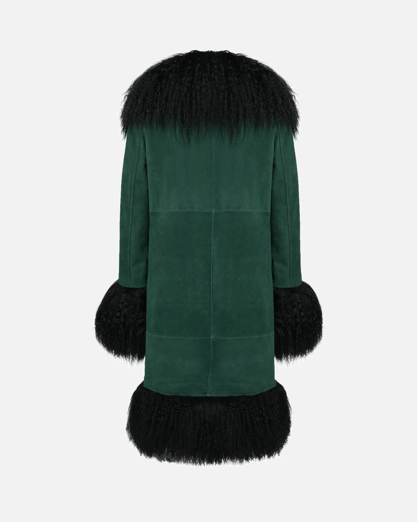 Dorothy Suede Midi Coat