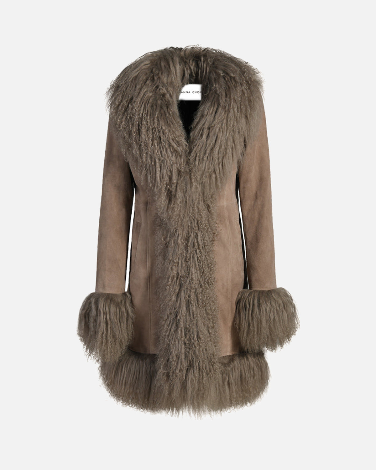 Dorothy Suede Midi Coat