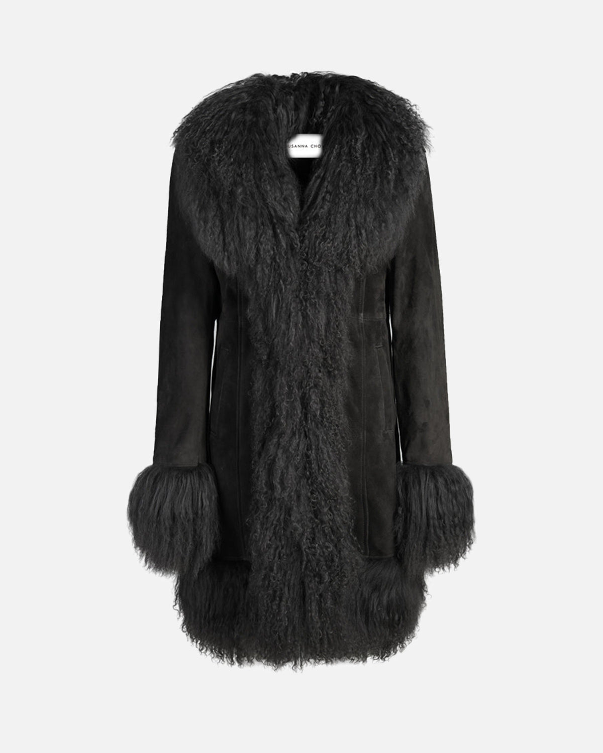 Dorothy Suede Midi Coat