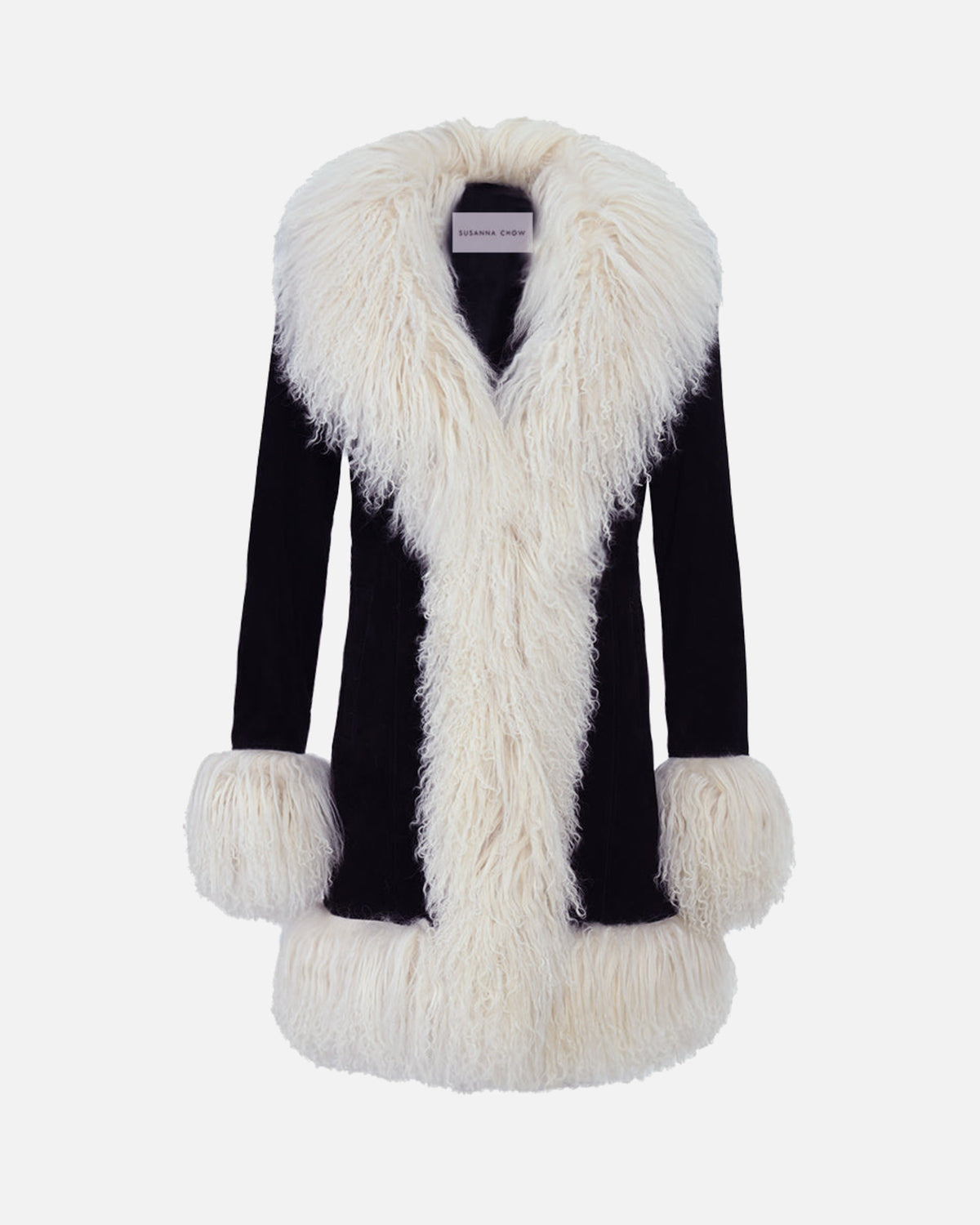 Dorothy Suede Midi Coat