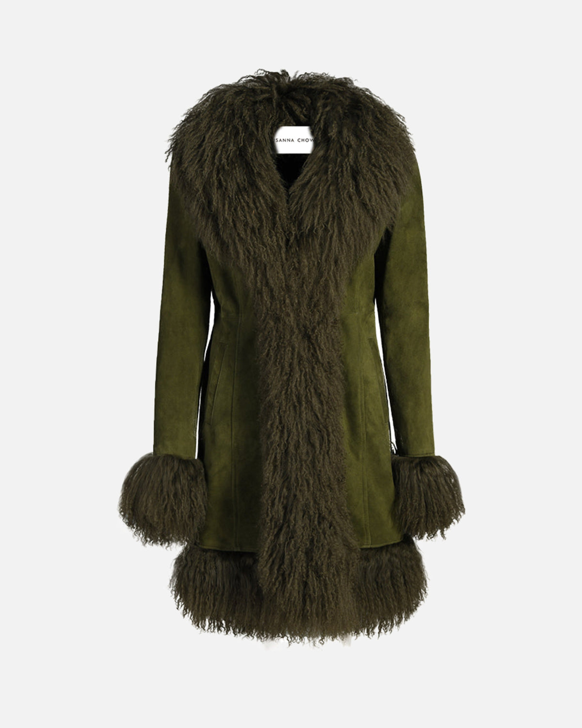 Dorothy Suede Midi Coat