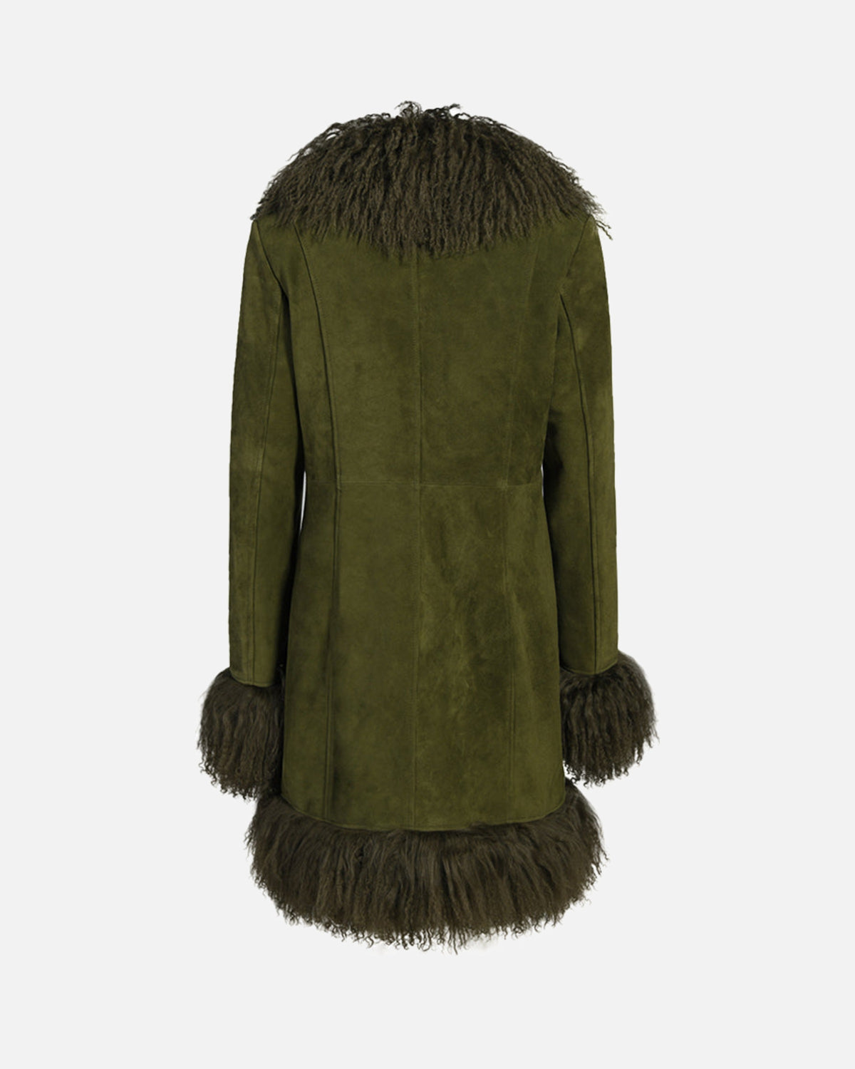 Dorothy Suede Midi Coat