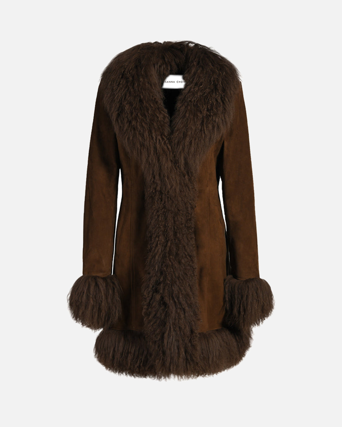 Dorothy Suede Midi Coat