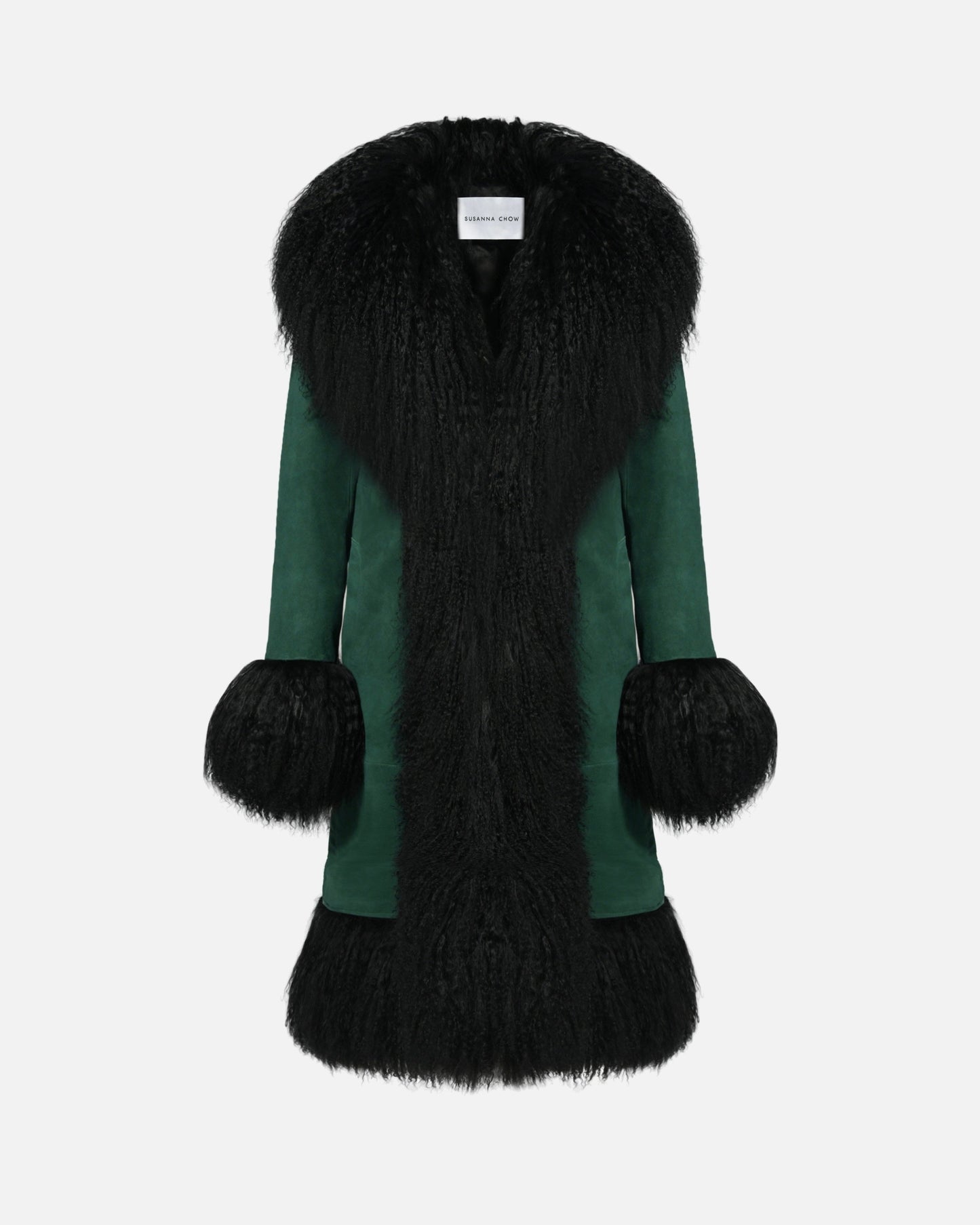 Dorothy Suede Midi Coat