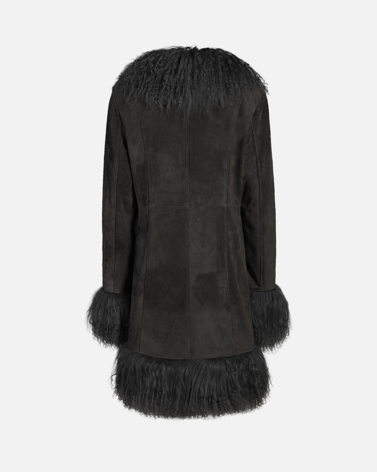 Dorothy Suede Midi Coat