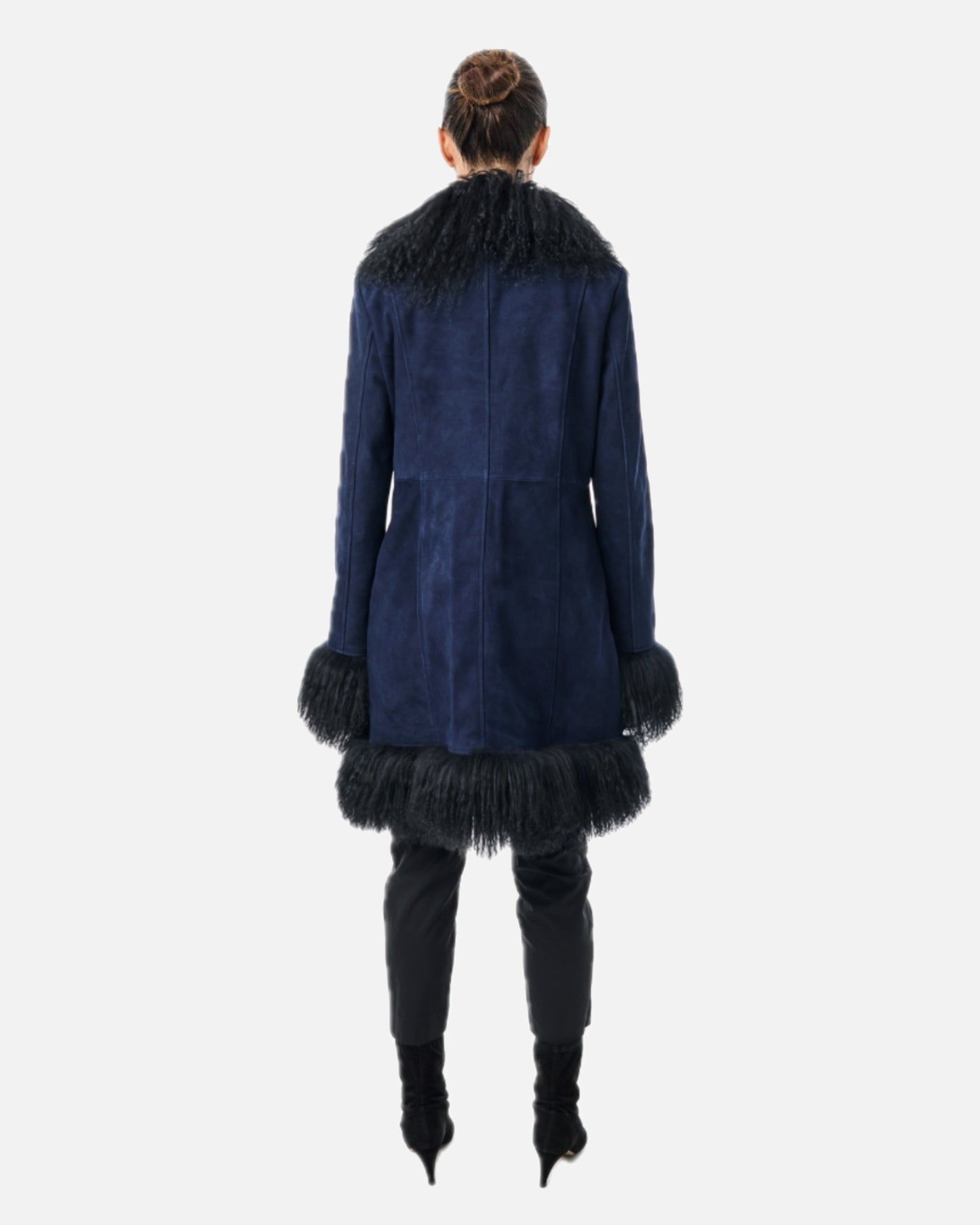 Dorothy Suede Midi Coat