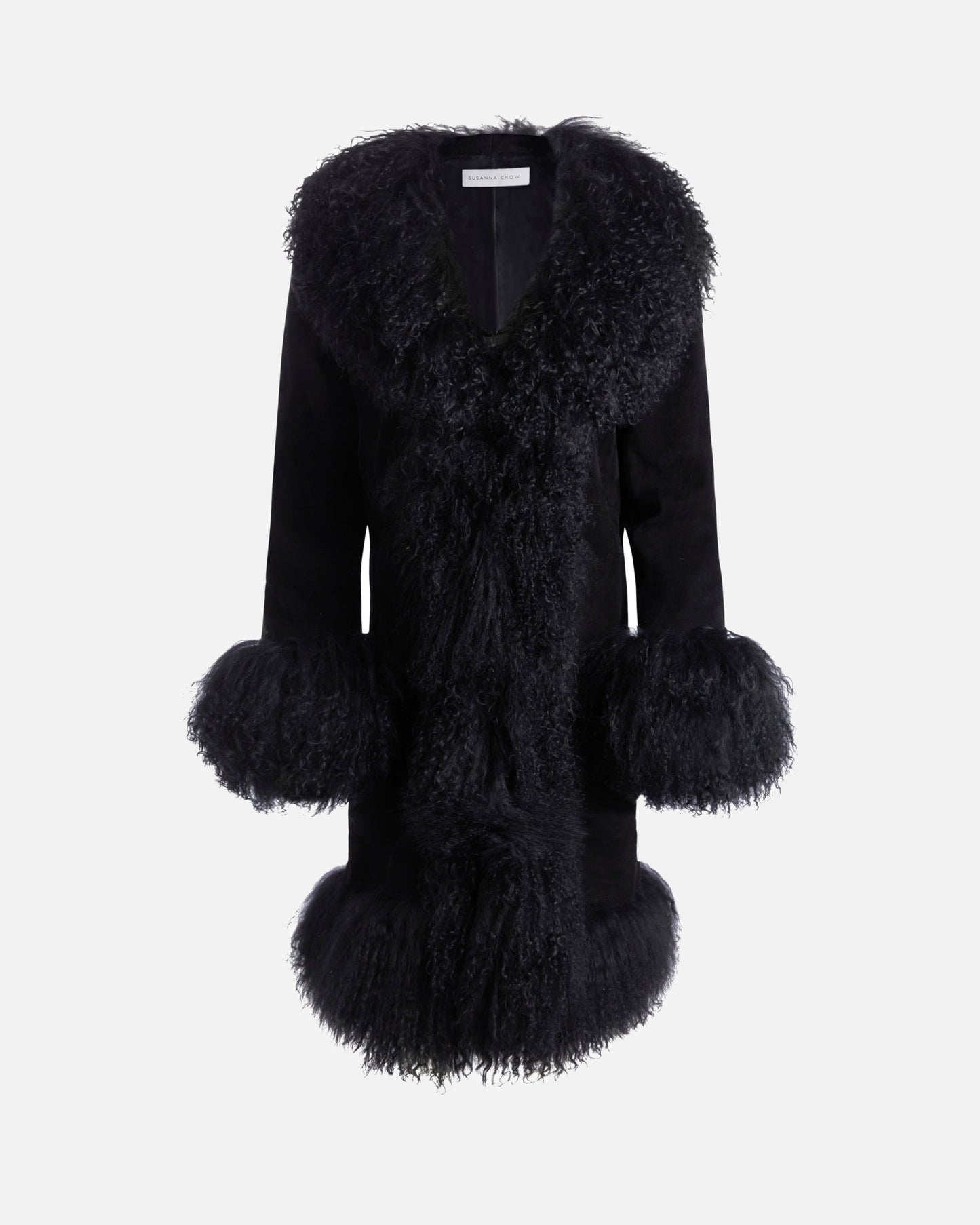 Dorothy Suede Midi Coat