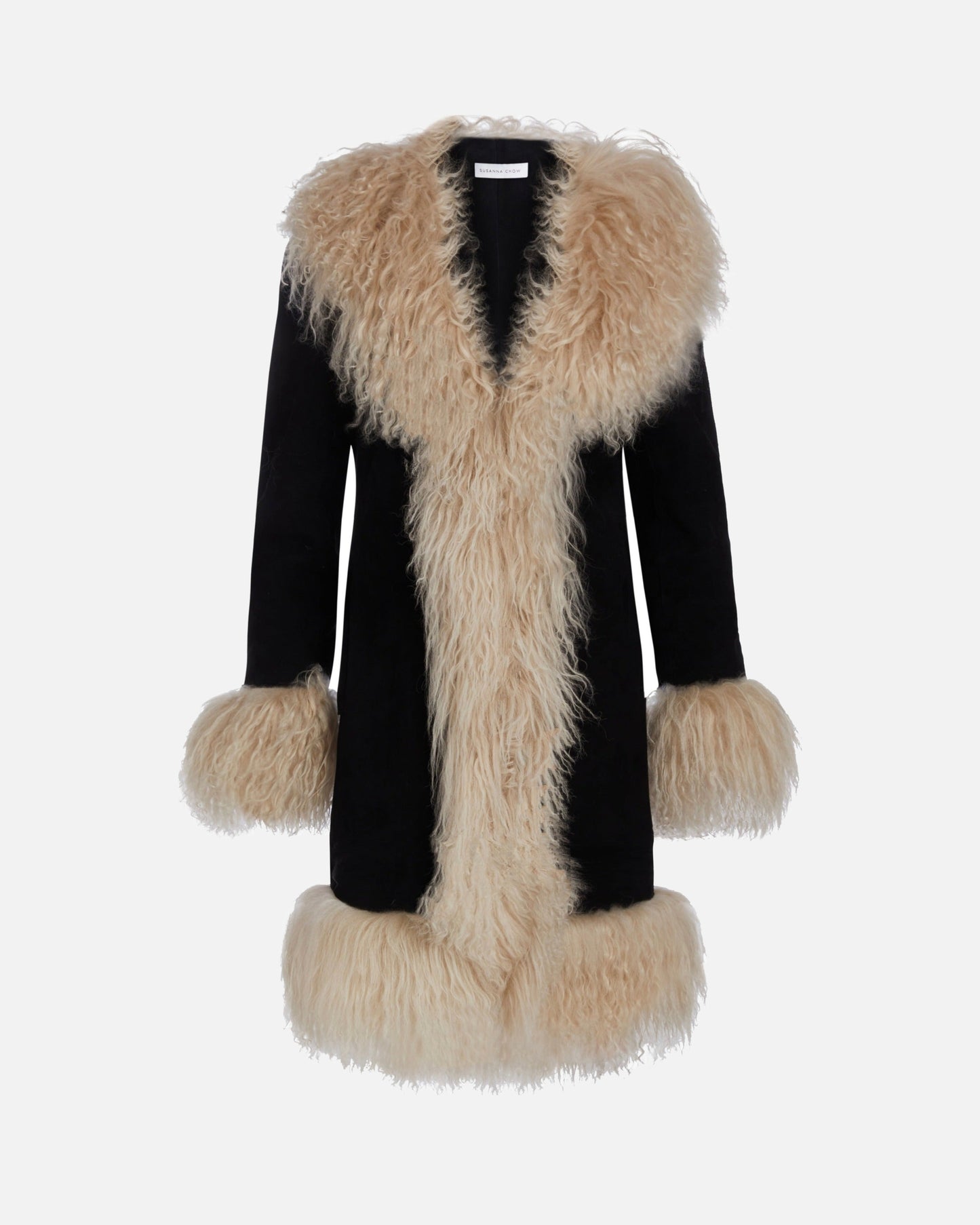 Dorothy Suede Midi Coat
