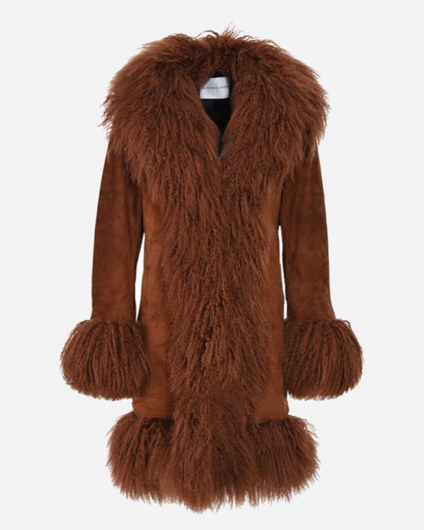 Dorothy Suede Midi Coat