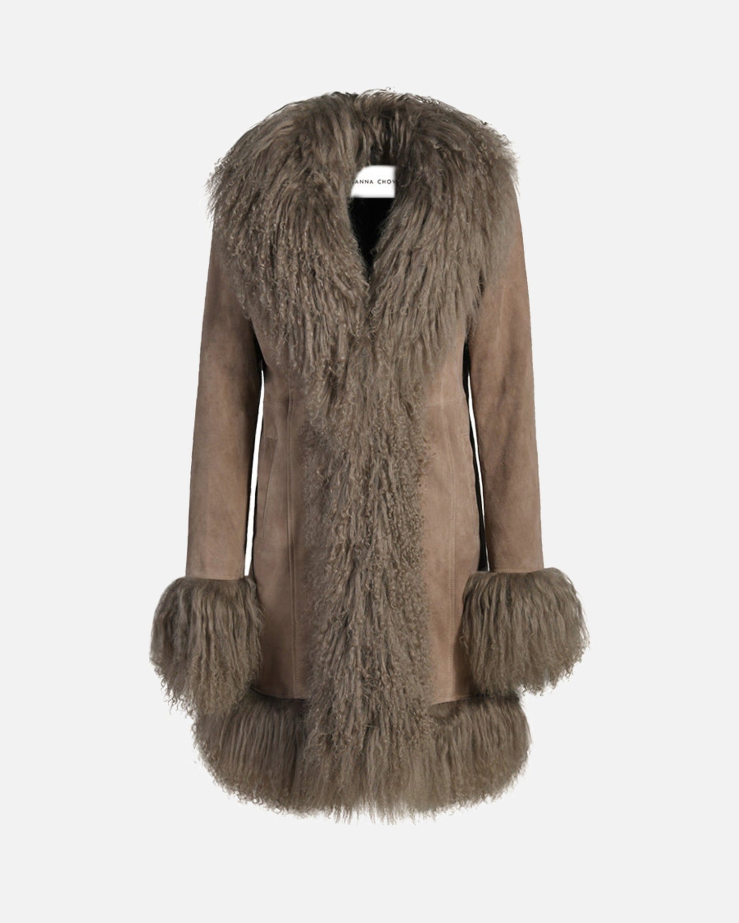 Dorothy Suede Midi Coat