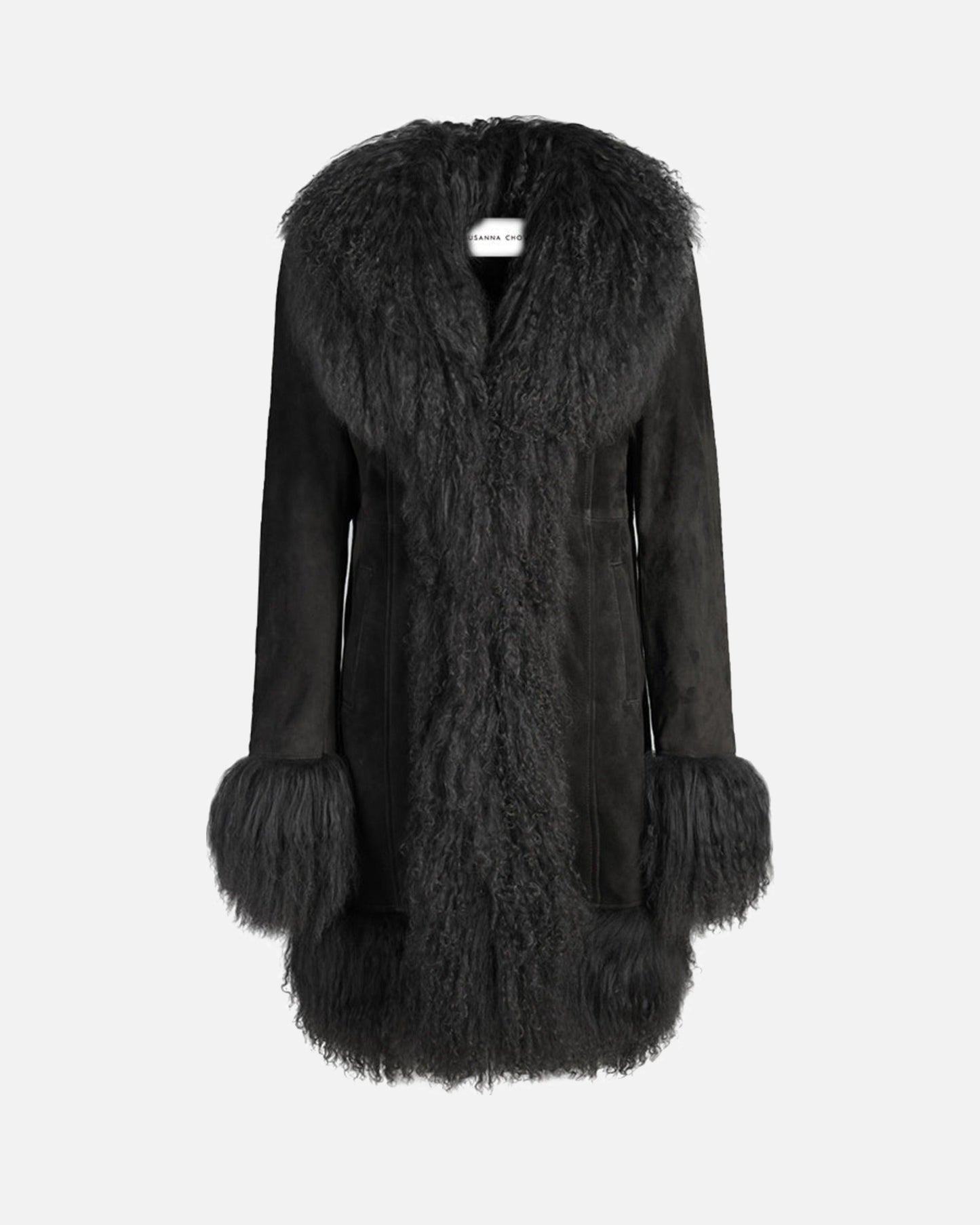 Dorothy Suede Midi Coat