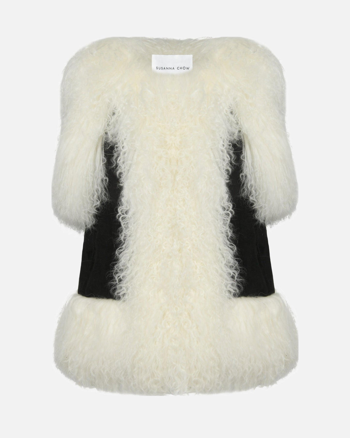 Dorothy Suede Shearling Vest