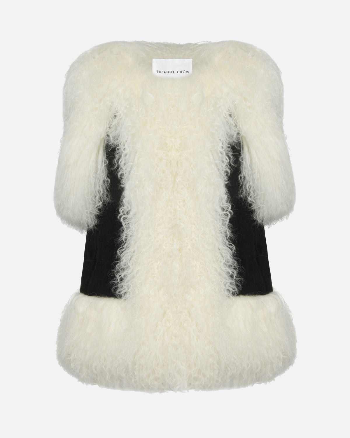 Dorothy Suede Shearling Vest