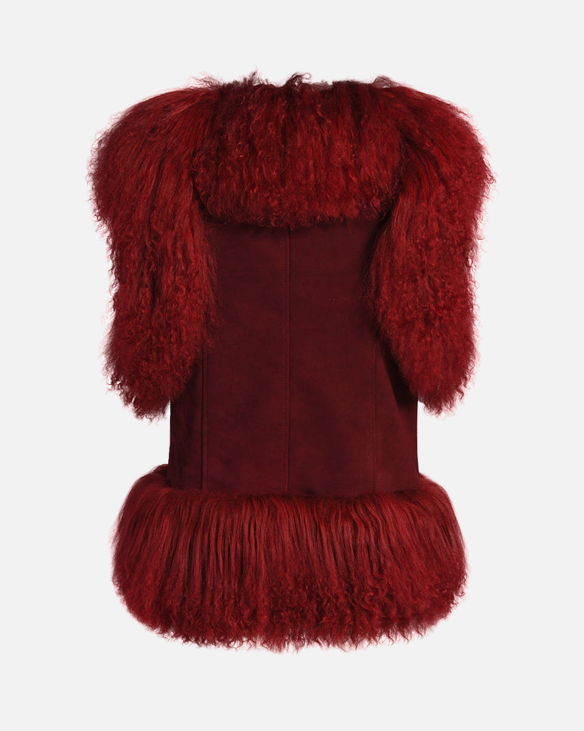 Dorothy Suede Shearling Vest