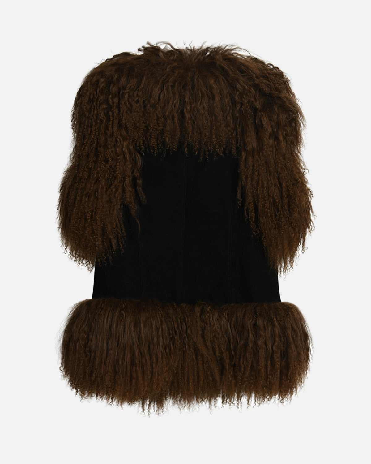 Dorothy Suede Shearling Vest