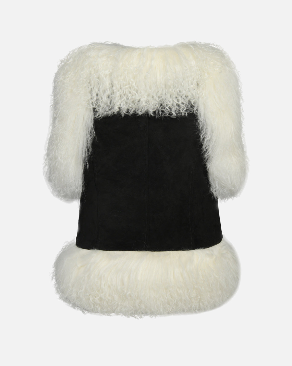 Dorothy Suede Shearling Vest