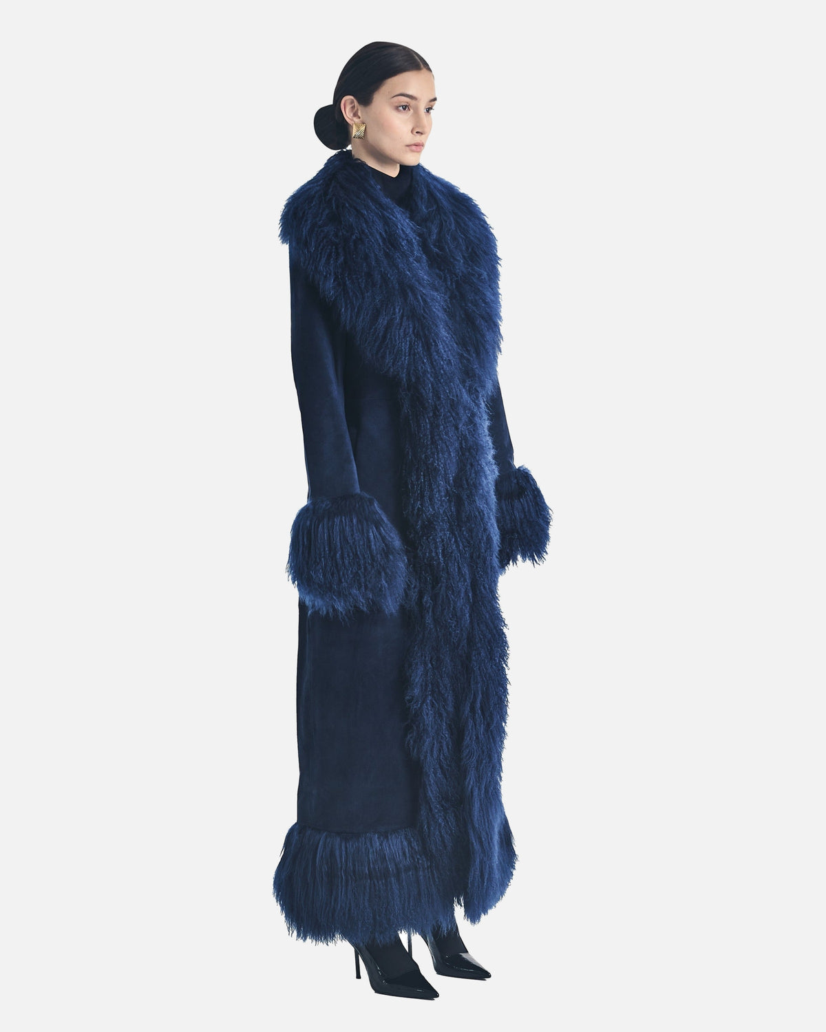 Dorothy Suede Ultra Maxi Coat