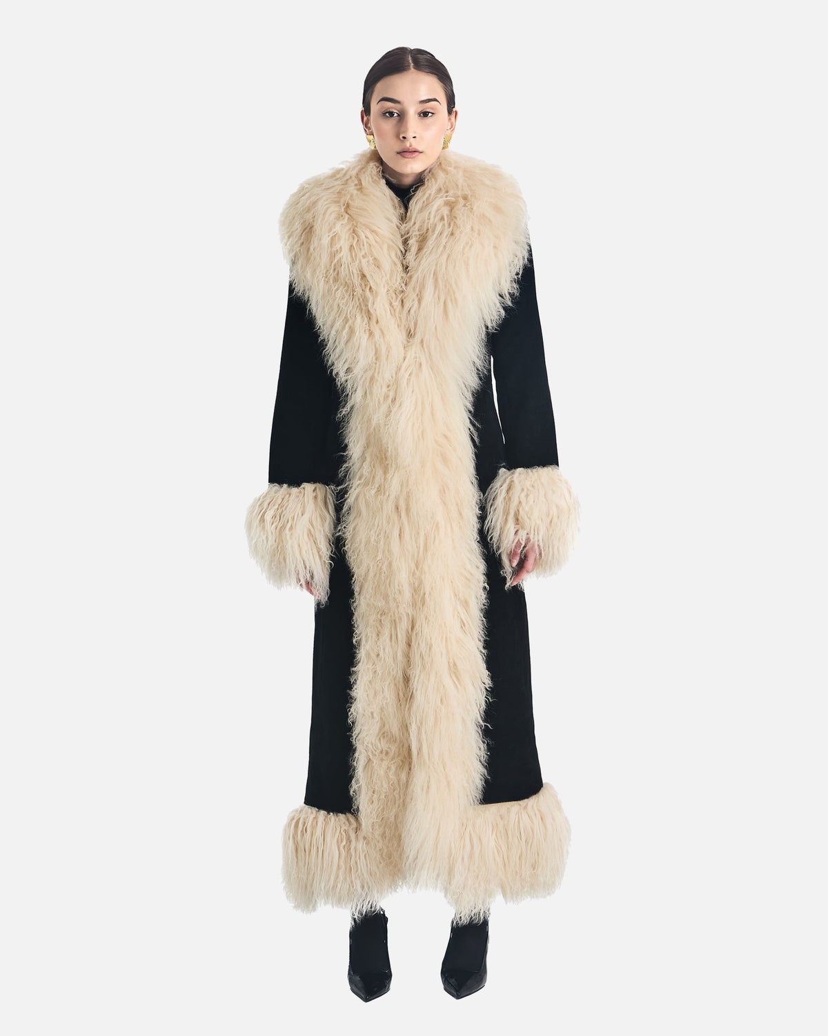 Dorothy Suede Ultra Maxi Coat