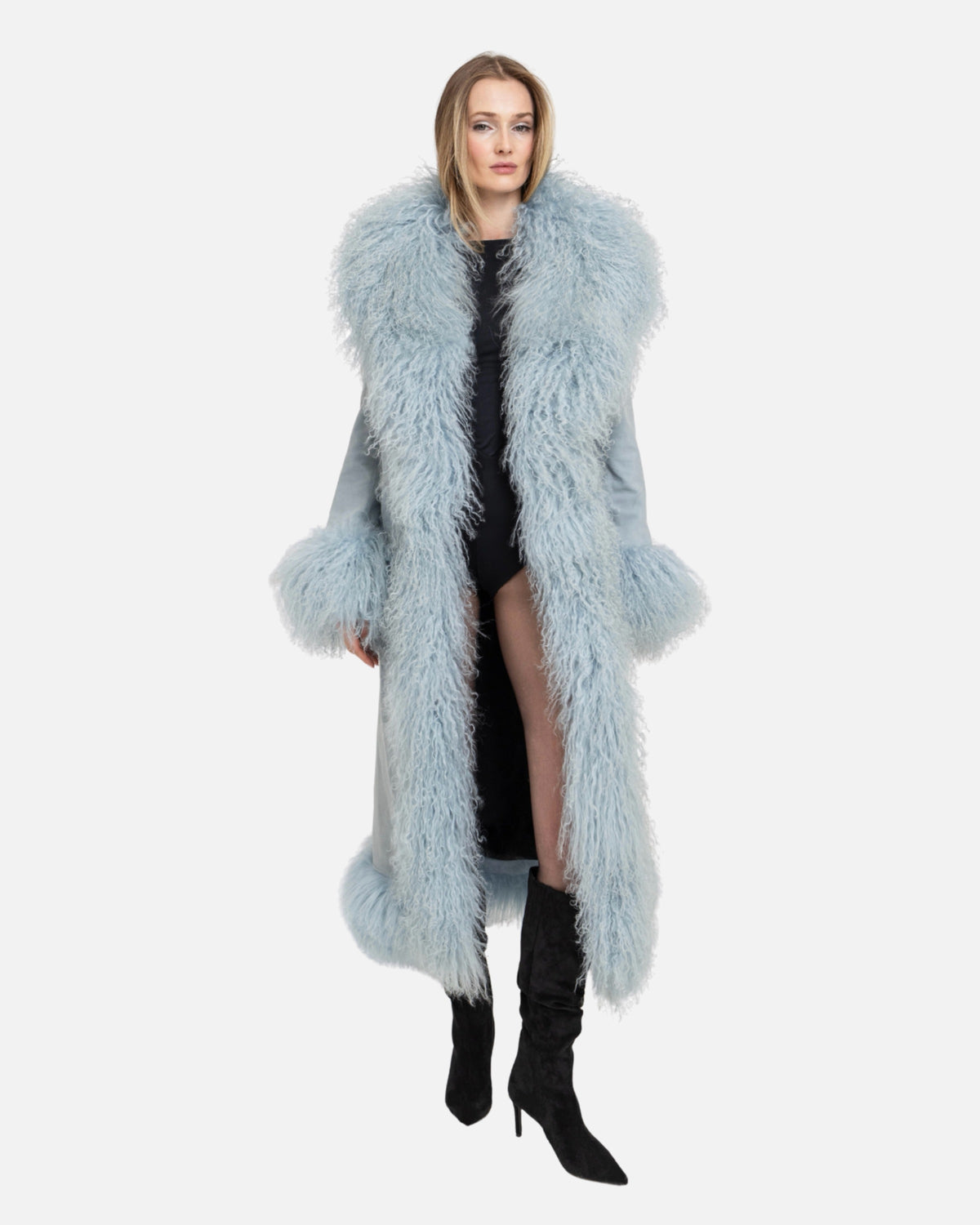 Dorothy Suede Ultra Maxi Coat