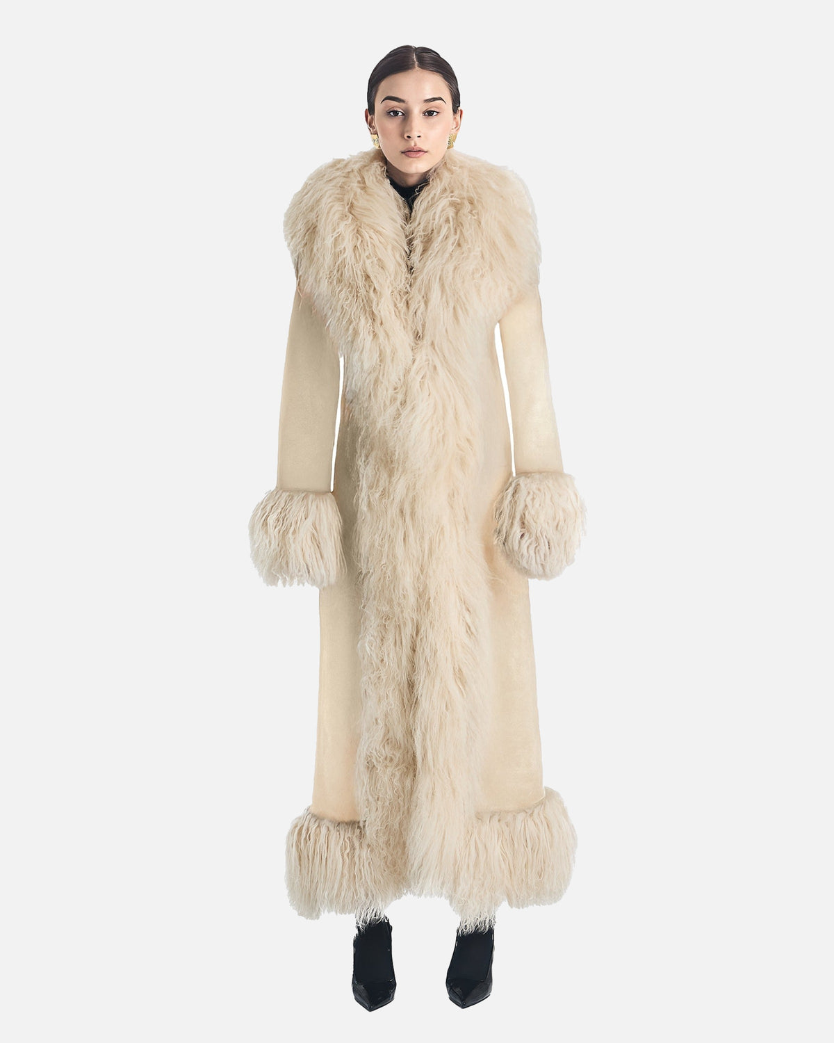Dorothy Suede Ultra Maxi Coat