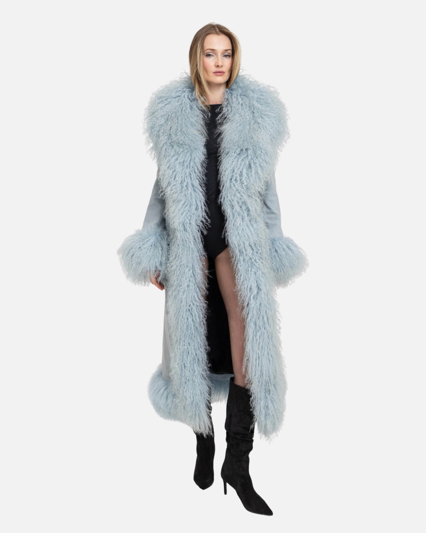 Dorothy Suede Ultra Maxi Coat