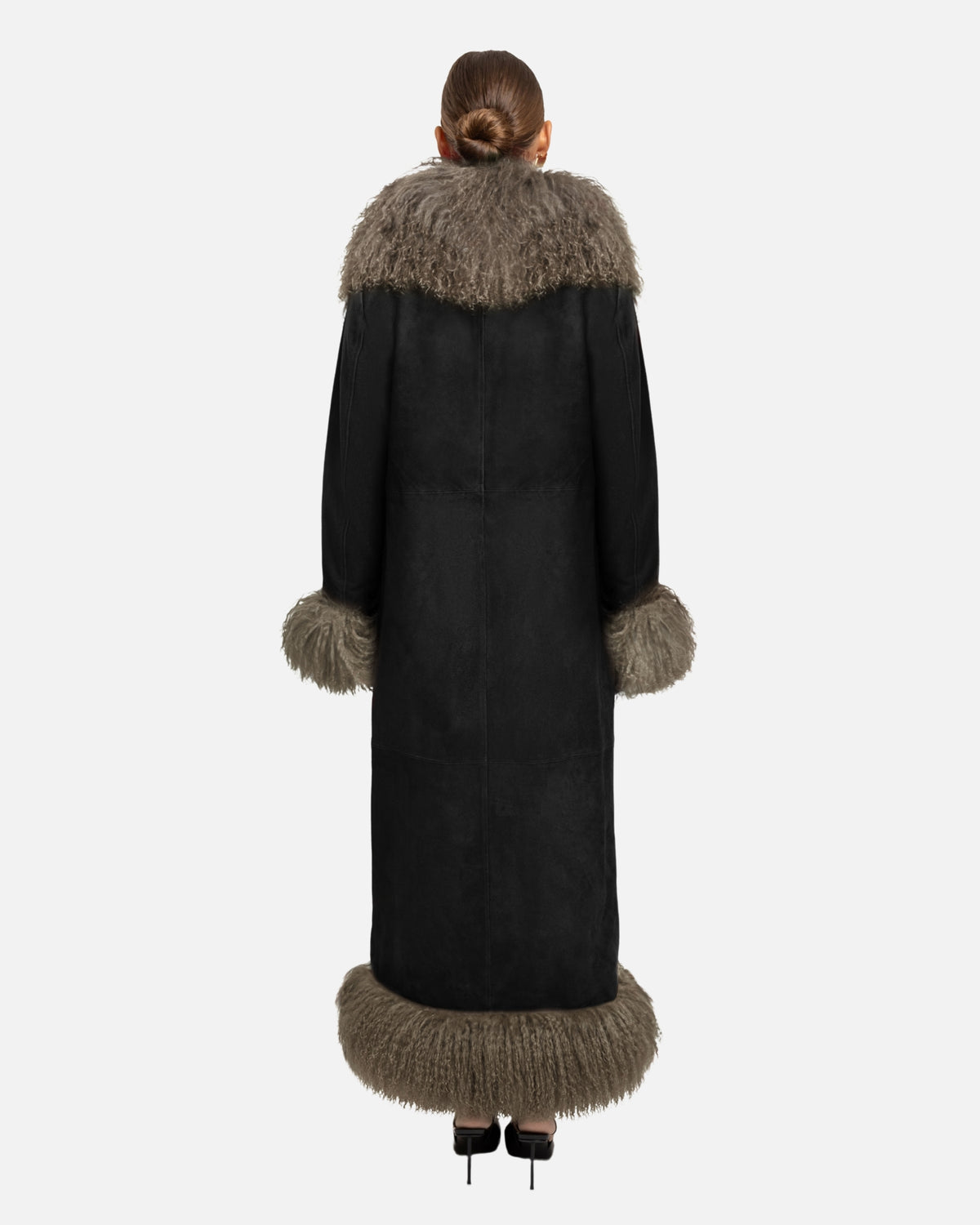 Dorothy Suede Ultra Maxi Coat