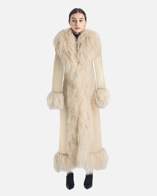 Dorothy Suede Ultra Maxi Coat