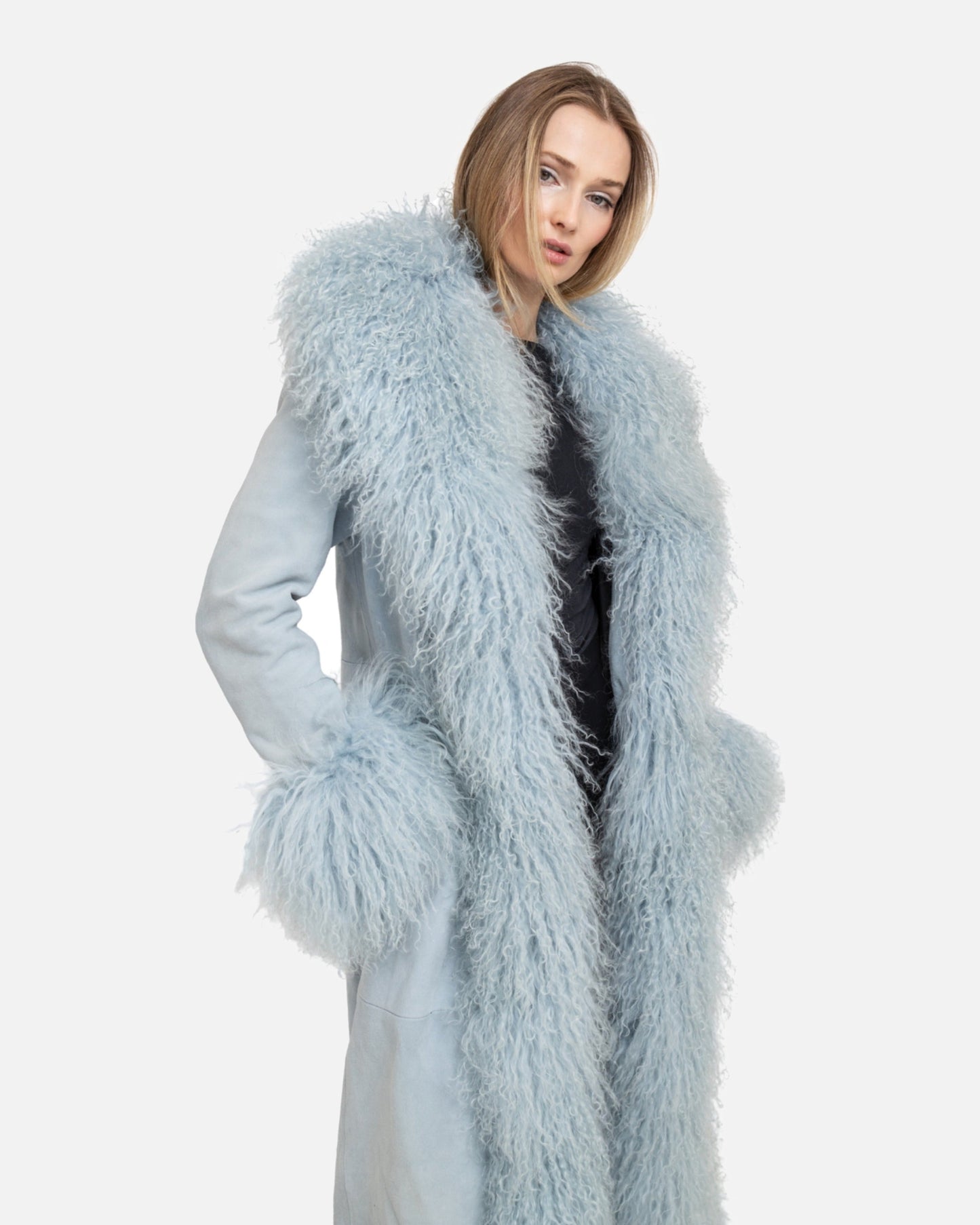 Dorothy Suede Ultra Maxi Coat