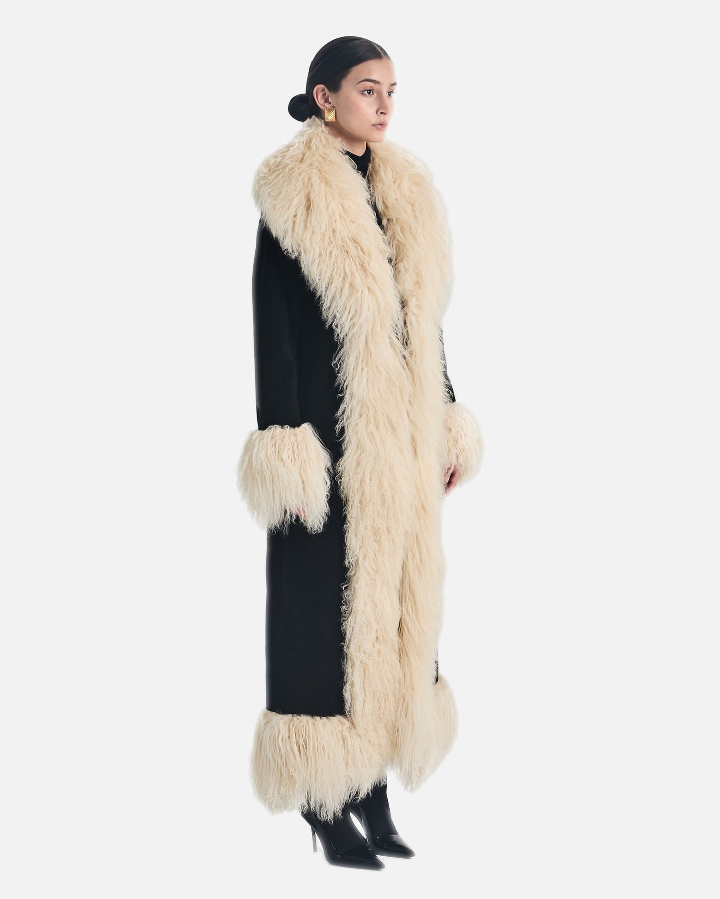 Dorothy Suede Ultra Maxi Coat
